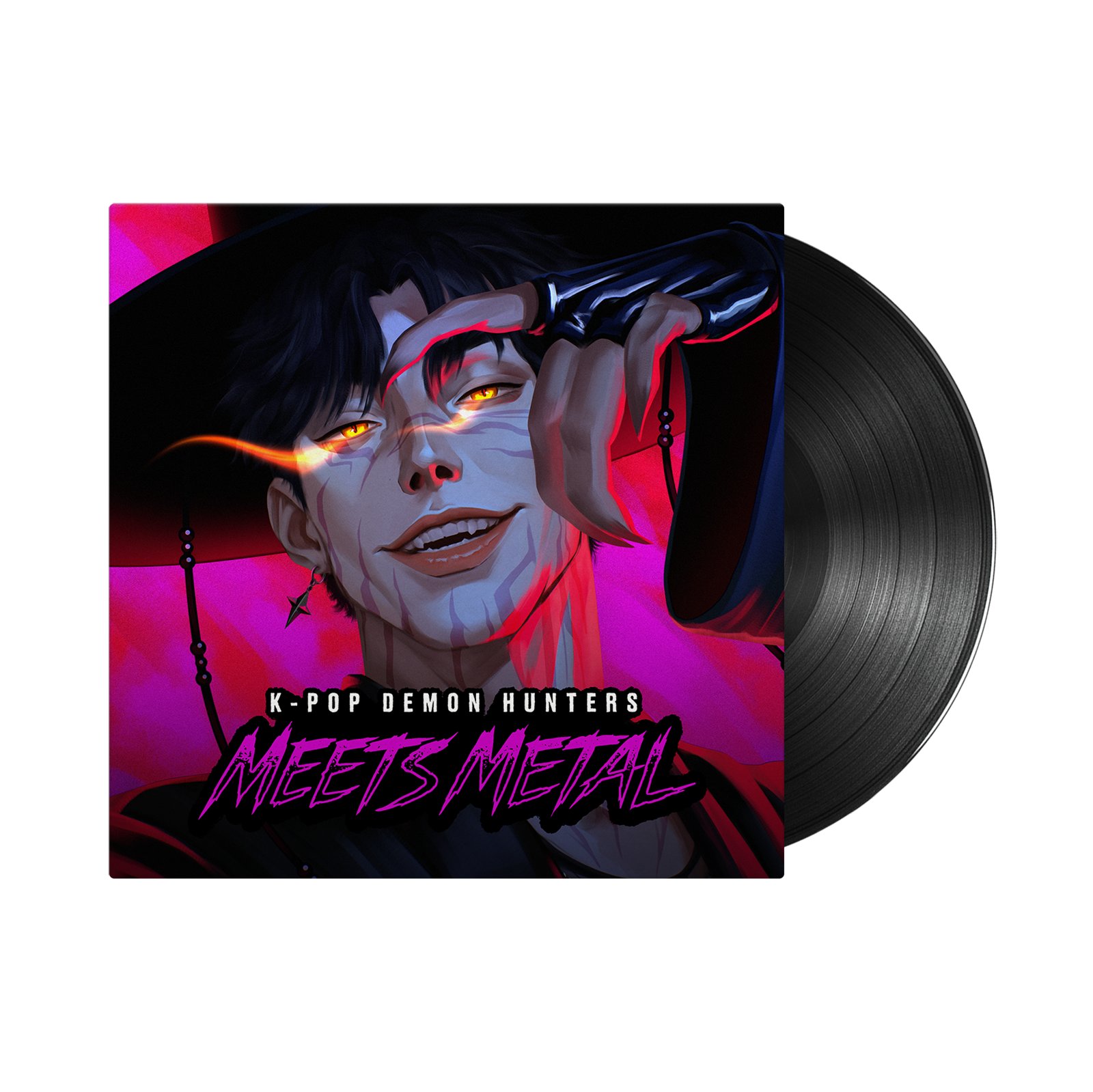 Signed Vinyl - K-Pop Demon Hunters Meets Metal product image (1)