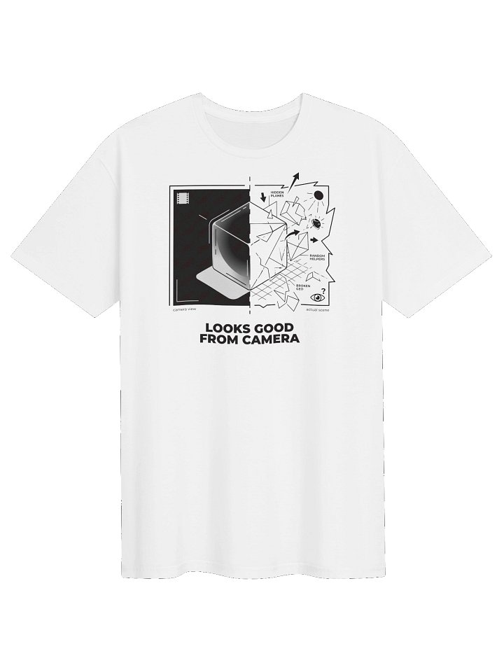 Looks Good From Camera— Render Club White product image (1)
