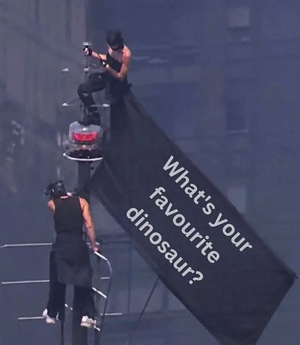 Going up top to ask the big question