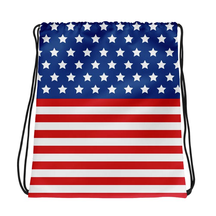 Starry Stripes Drawstring Adventure Bag product image (1)