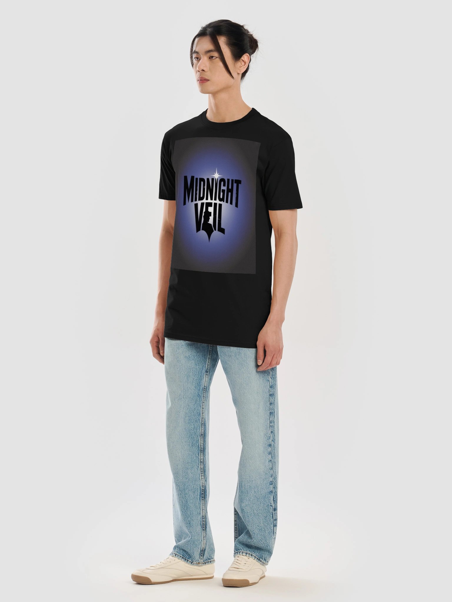 Midnight Veil Emblem Premium Heavyweight Tee product image (7)
