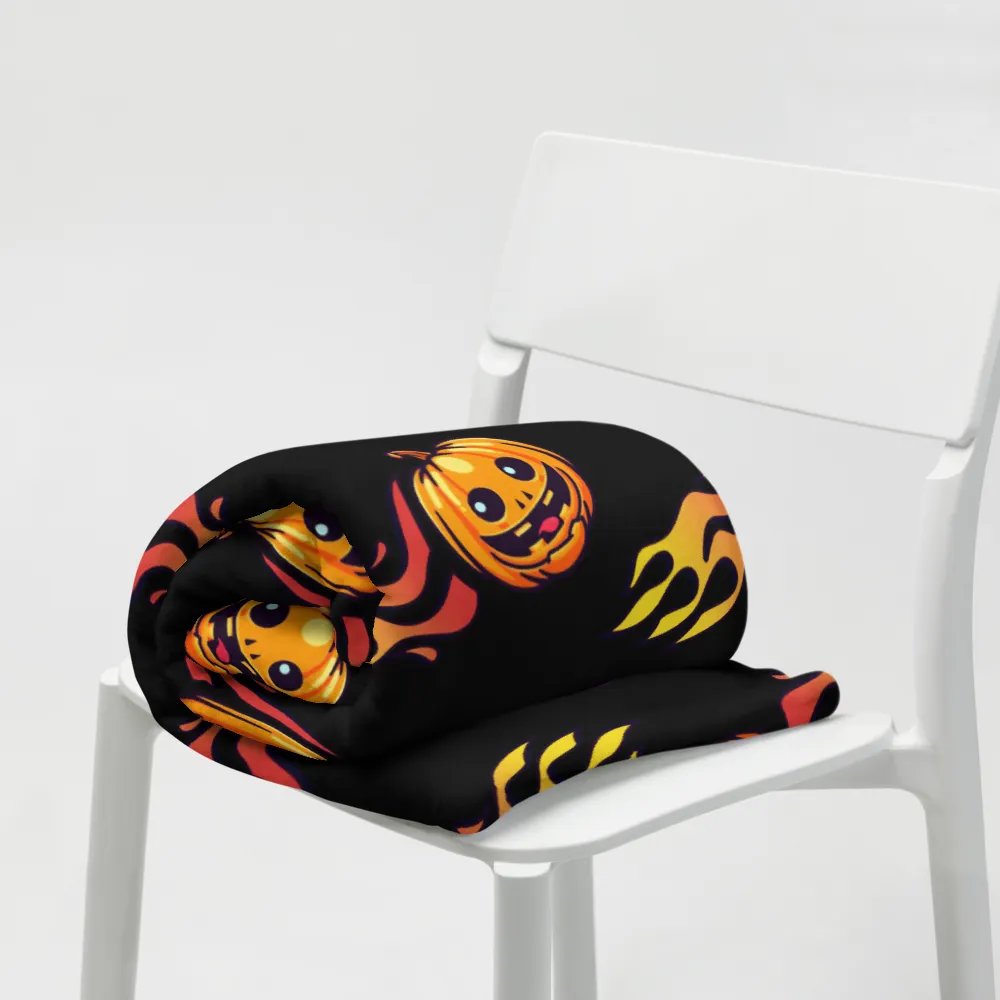 MSLA Halloween Pumpkin - Throw Blanket product image (7)
