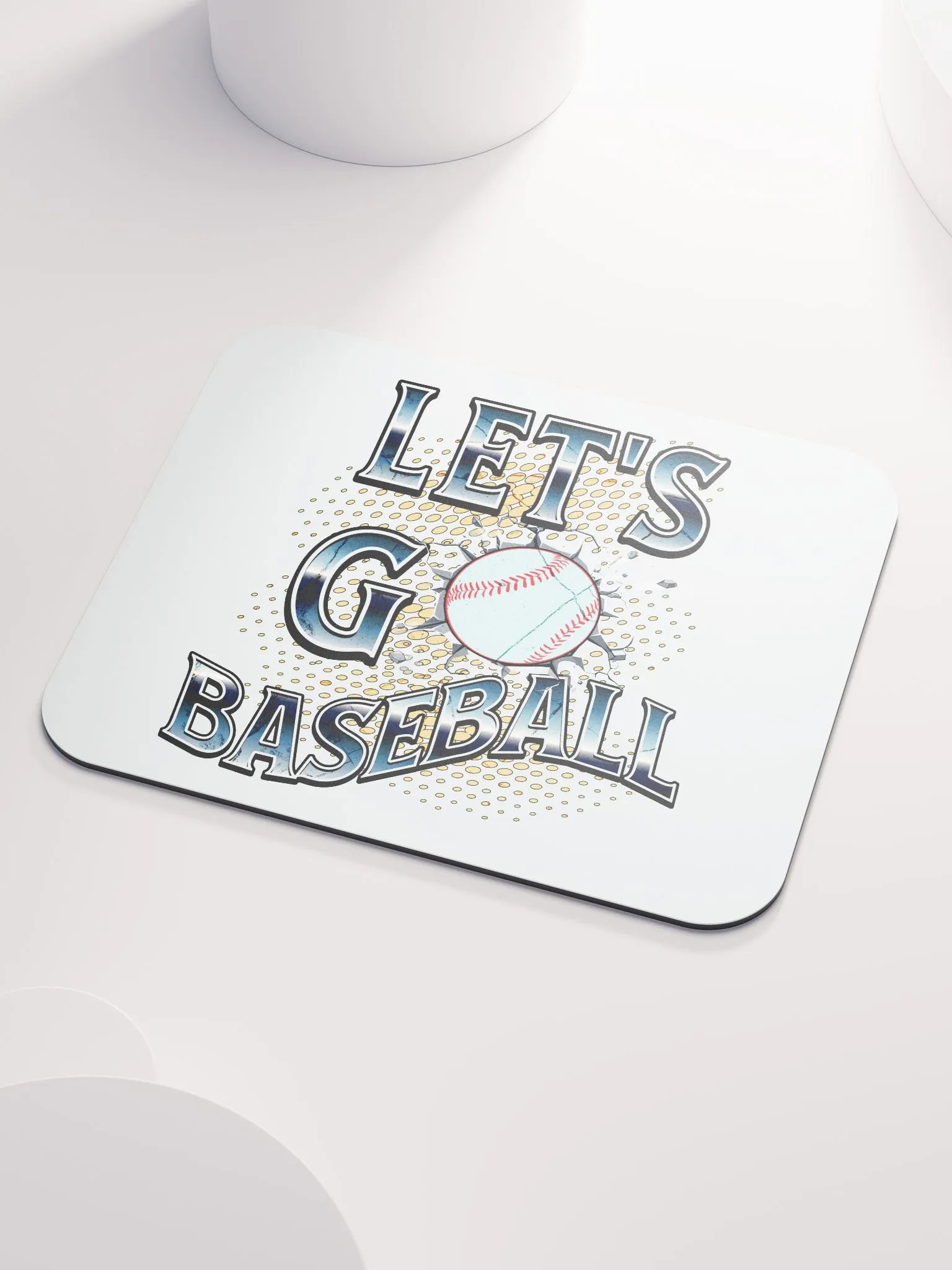 Lets Go Baseball Dynamic Breakthrough Mouse Pad product image (3)