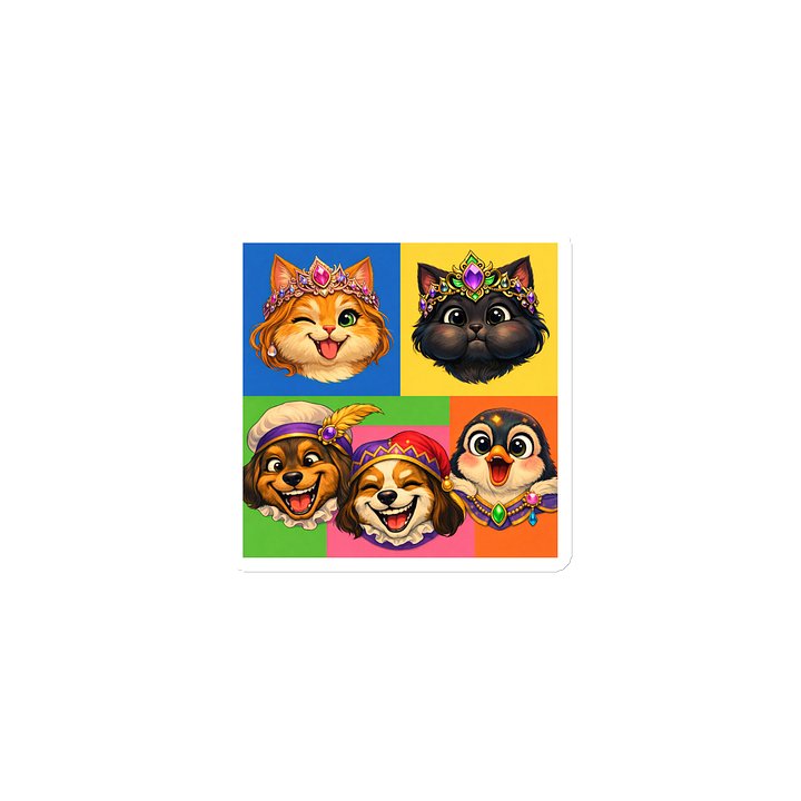 Kingdoms Court faces Die-Cut Magnets product image (1)