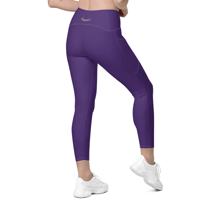 Purple Leggings with Pockets product image (1)
