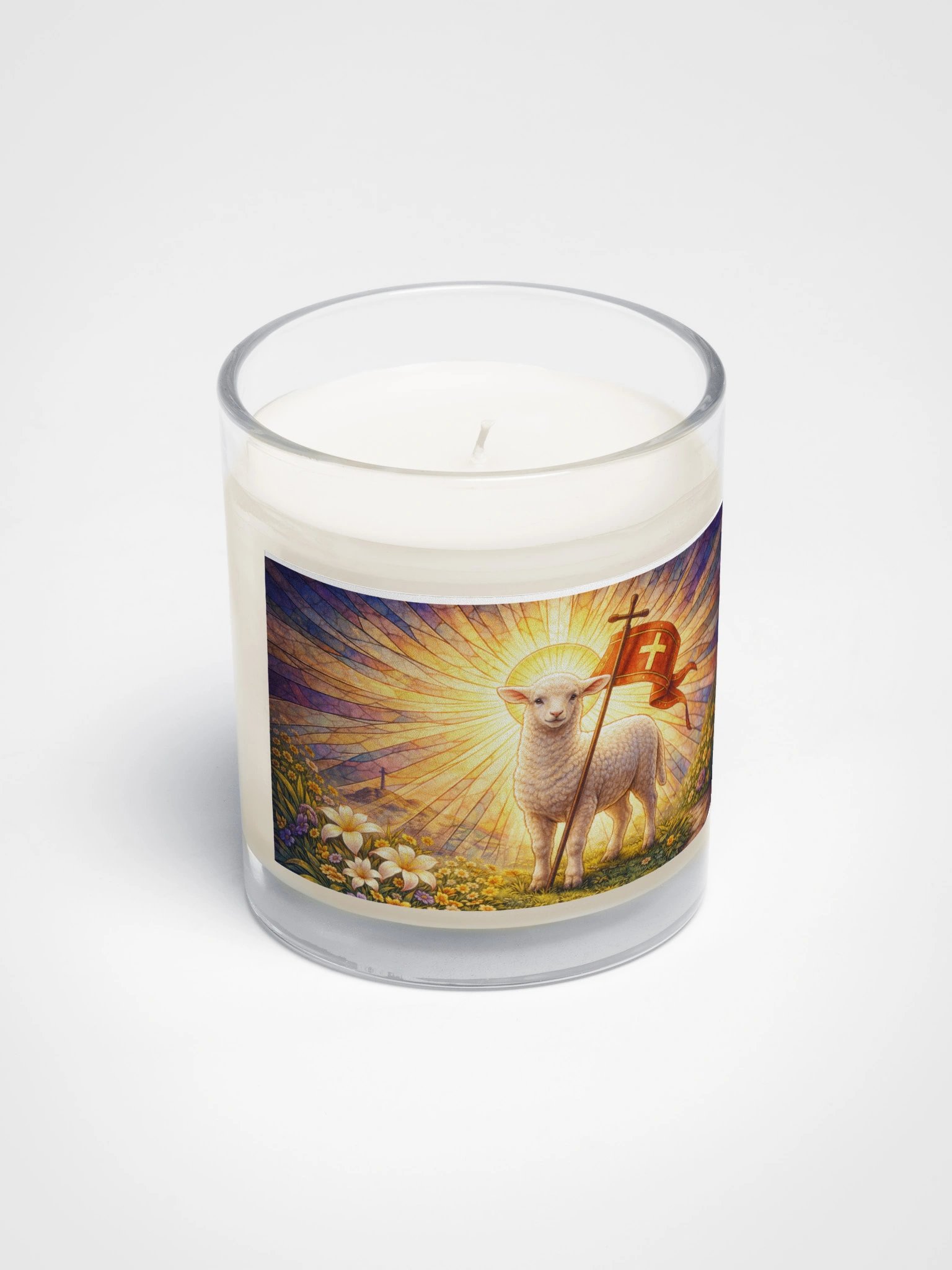 Serenity Lamb Soy Wax Candle product image (2)