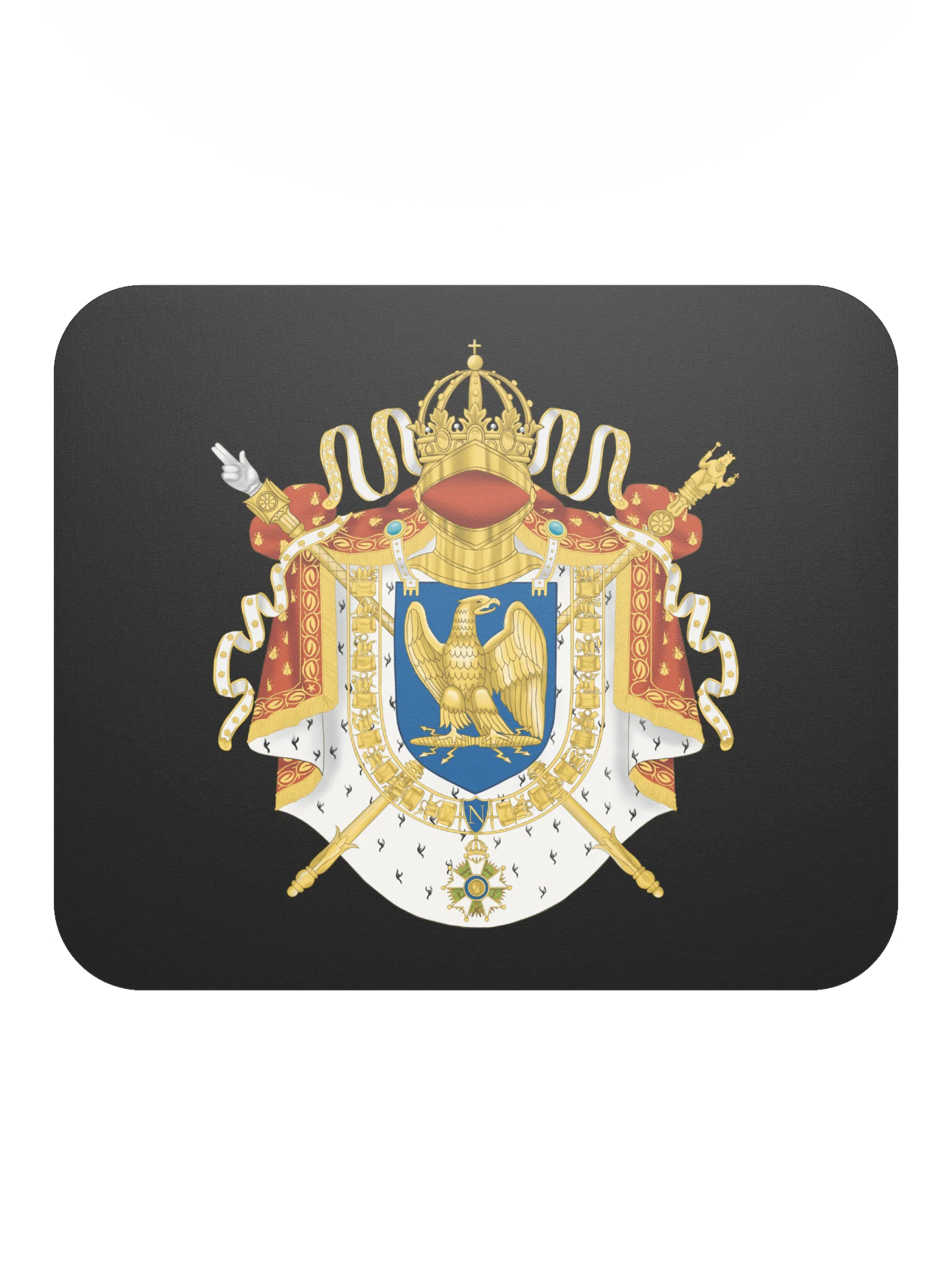 Napoleon Coat of Arms - Classic Mouse Pad product image (2)