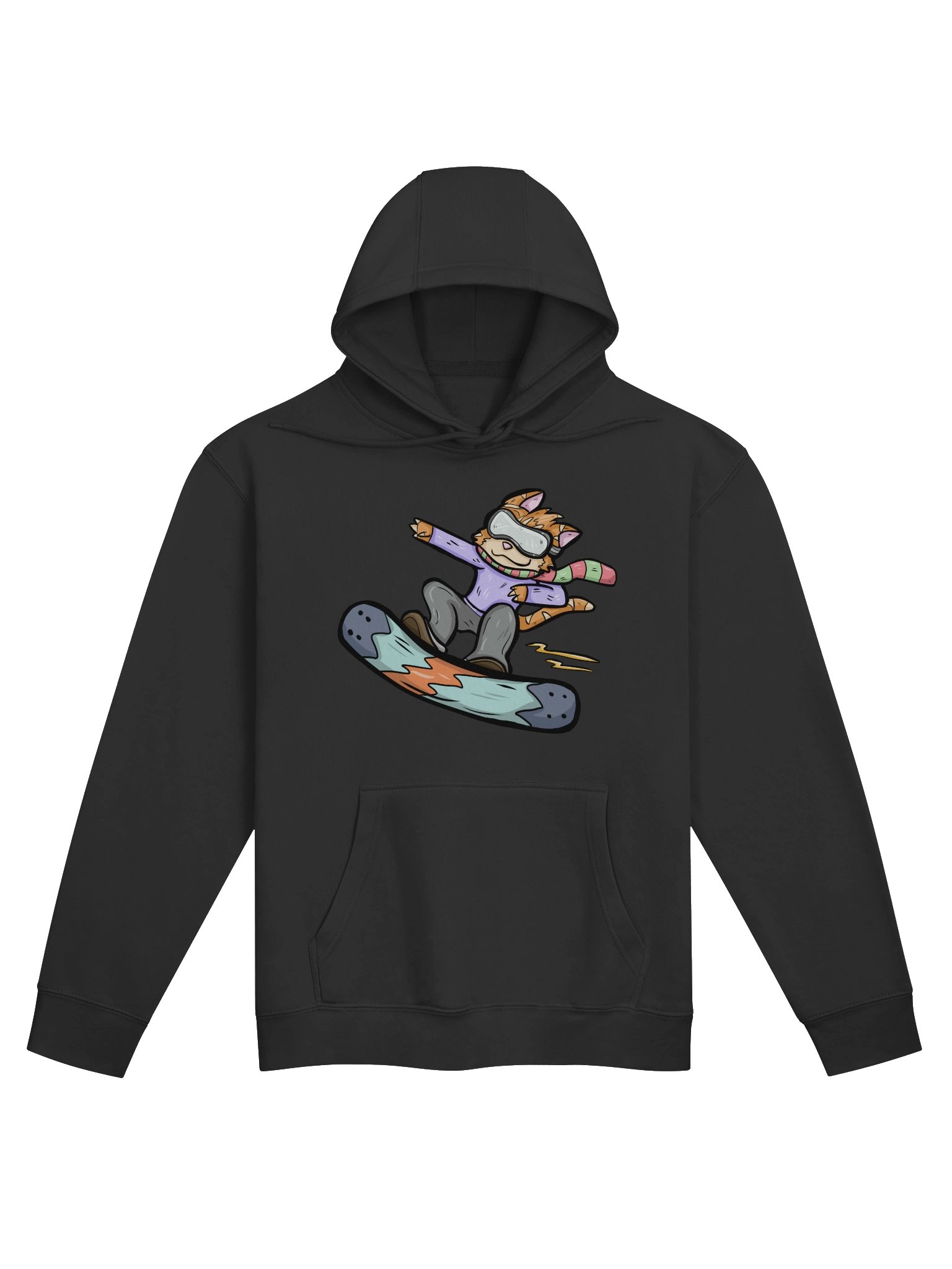 Rusty Snowboarding Holiday Unisex Hoodie Christmas 2025 product image (4)