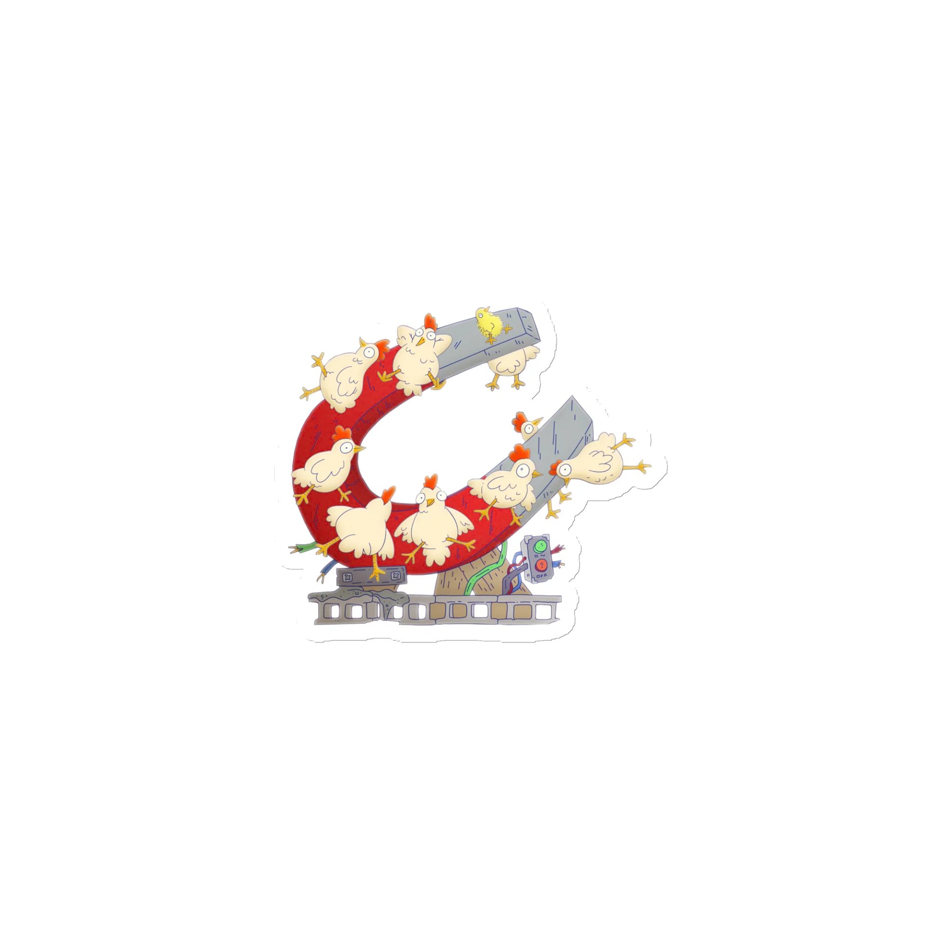 Chick Magnet Magnet product image (1)