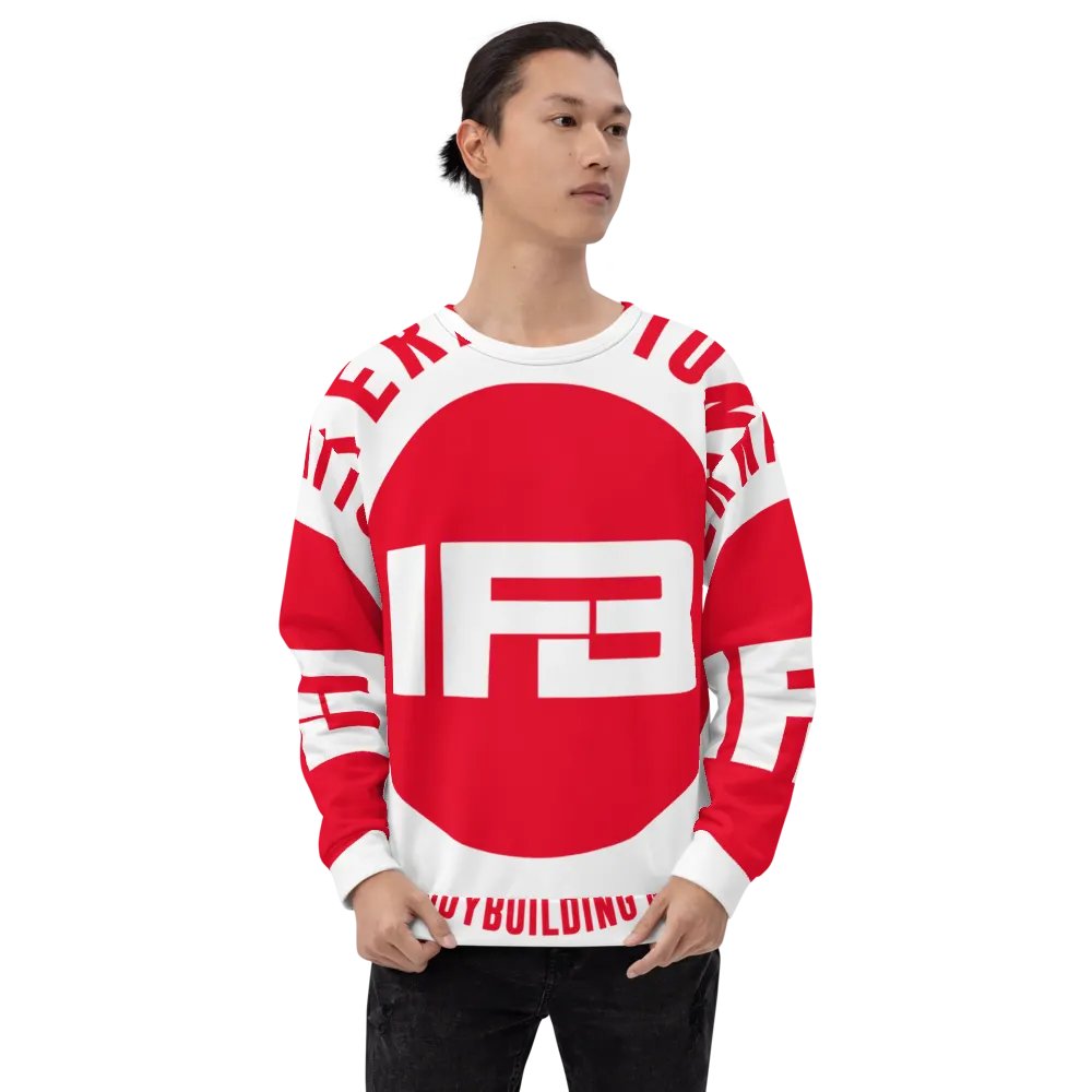 IFBNewsfeed.Org's All-Over Print Recycled Unisex Sweatshirt product image (5)