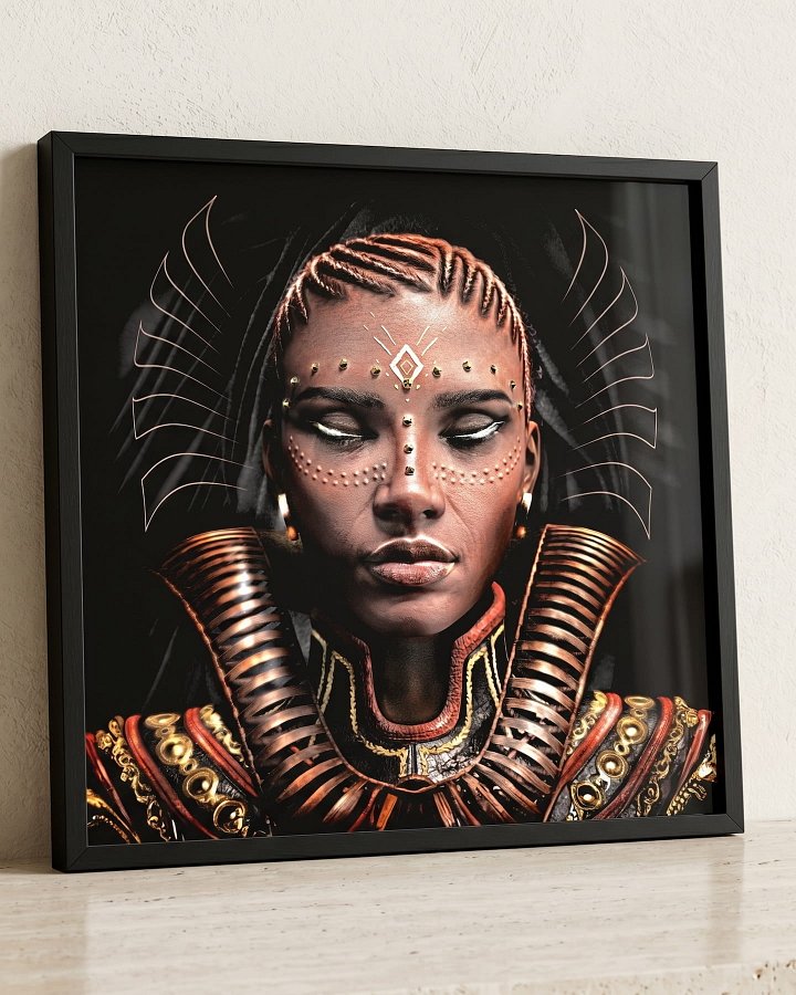 Queen Shanakdakhete · Framed High-Quality Matte Poster product image (1)