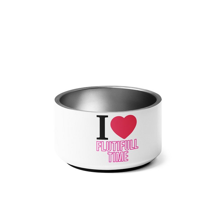Make Life More Flutifull Pet bowl product image (1)