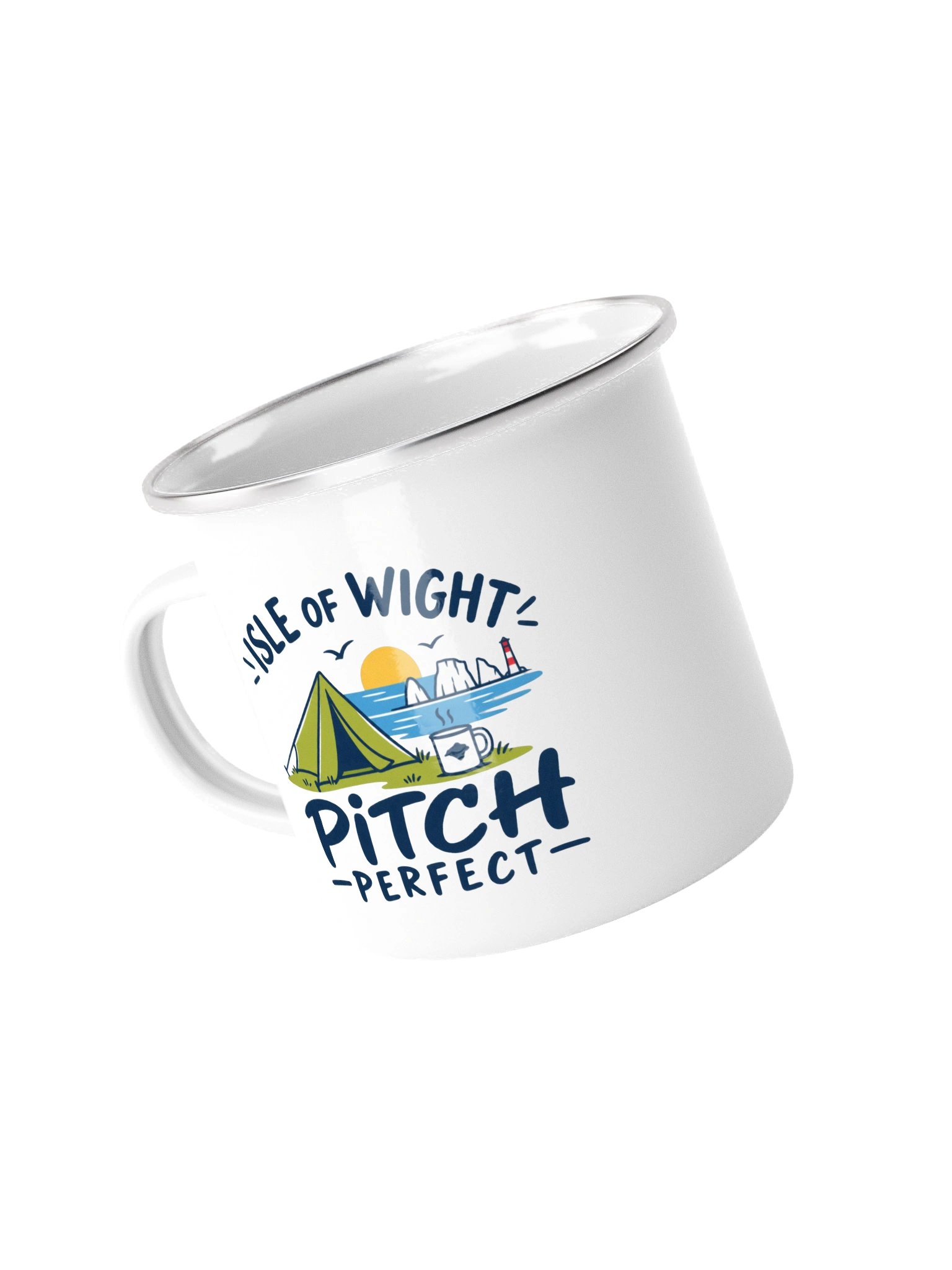 Isle of Wight “Pitch Perfect” Camping Mug product image (4)