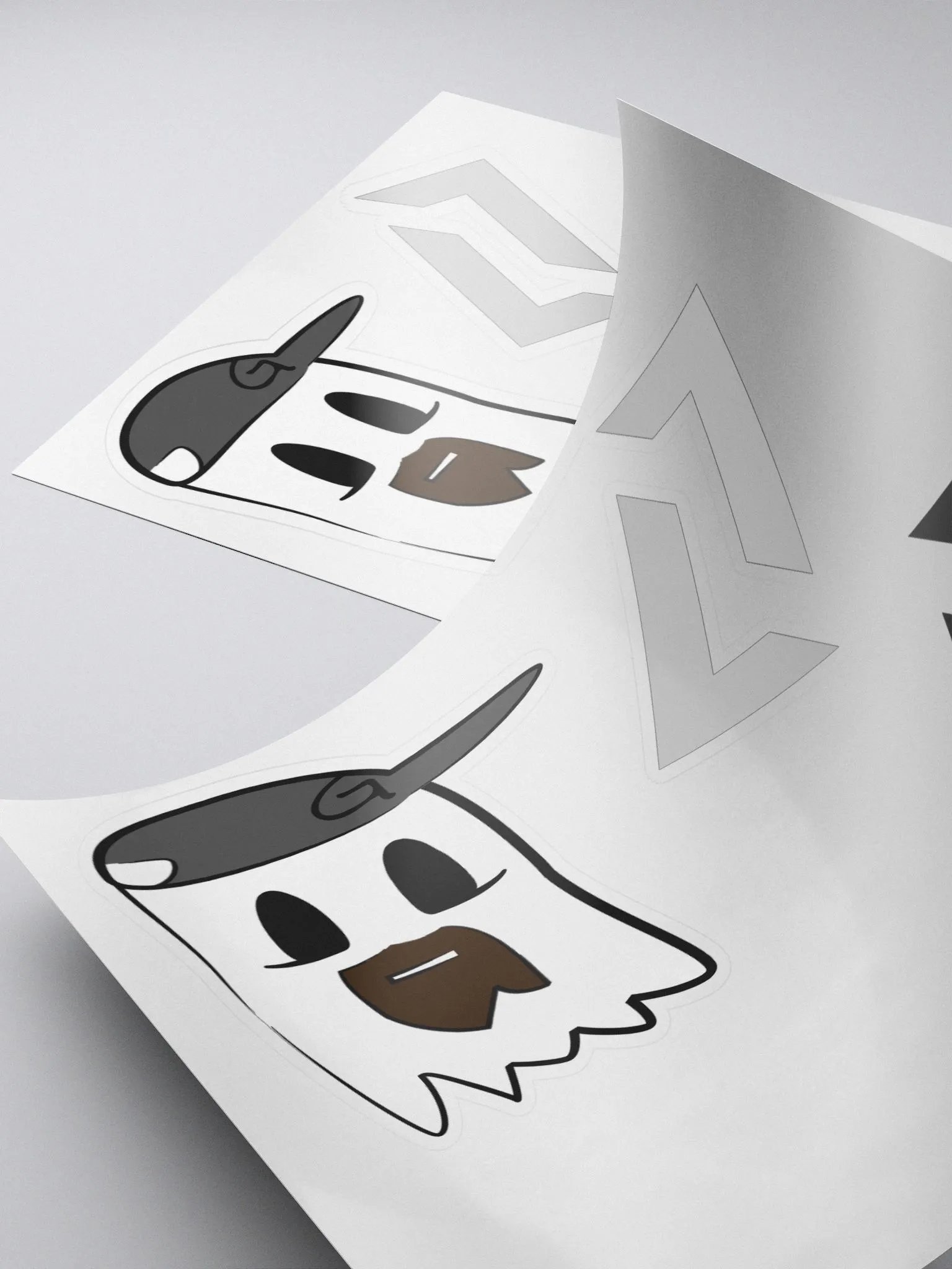 Lord Spookius and Lord Thaddius Logo Stickers product image (4)