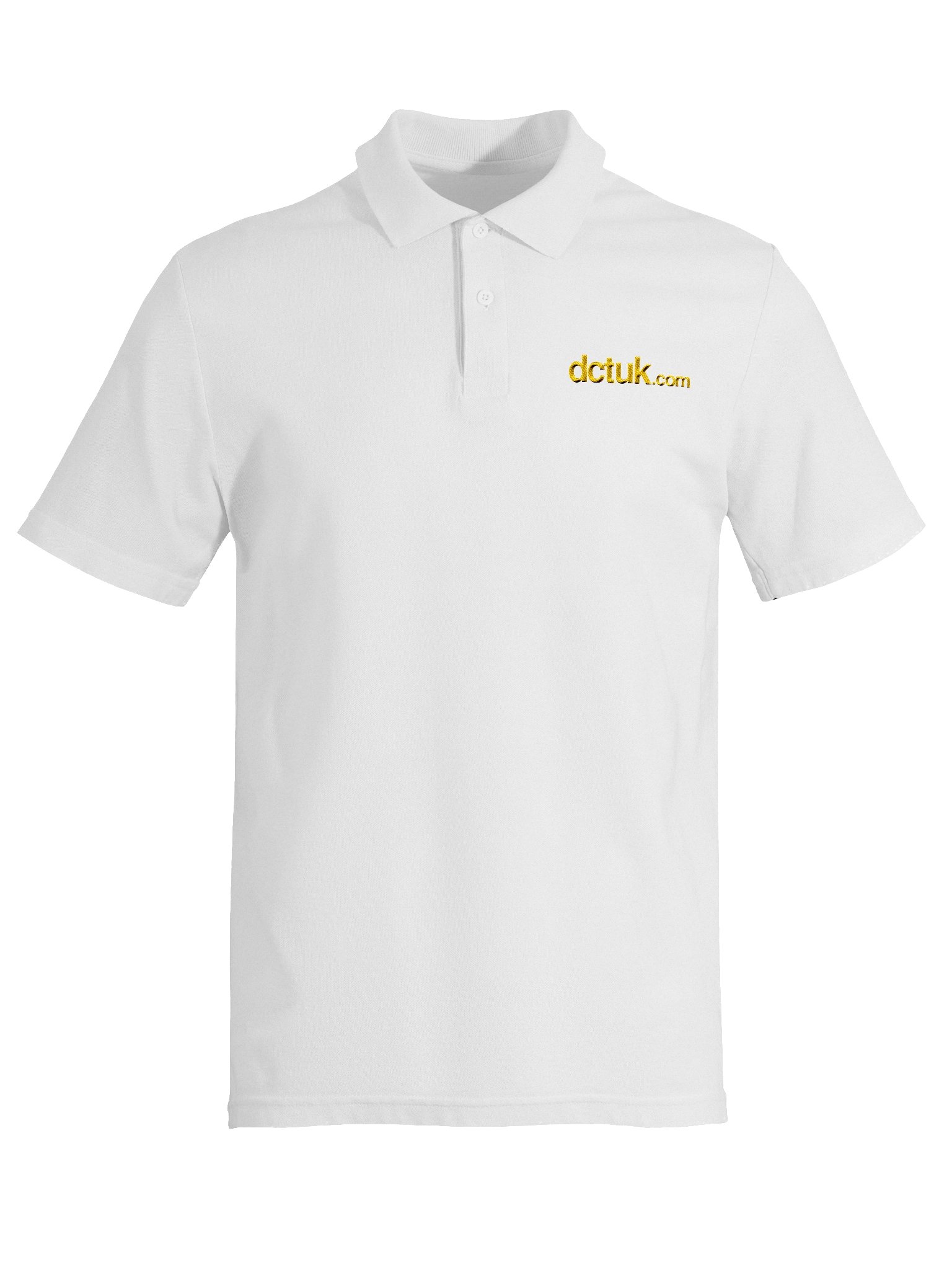 DCTUK Gold Pique Polo Shirt product image (5)