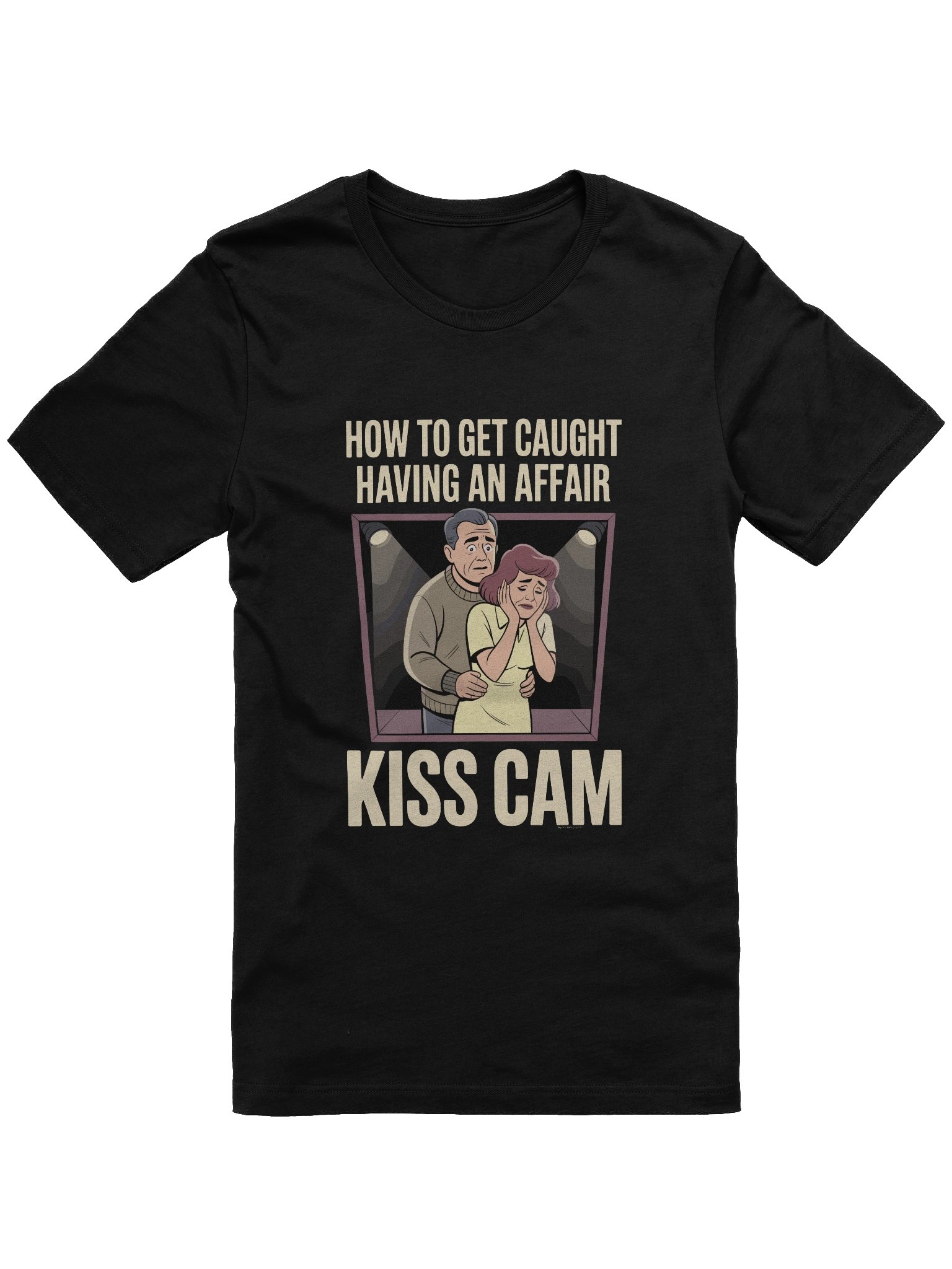 [BJ Designs] How To Get Caught Affair - Unisex Graphic Tee product image (1)