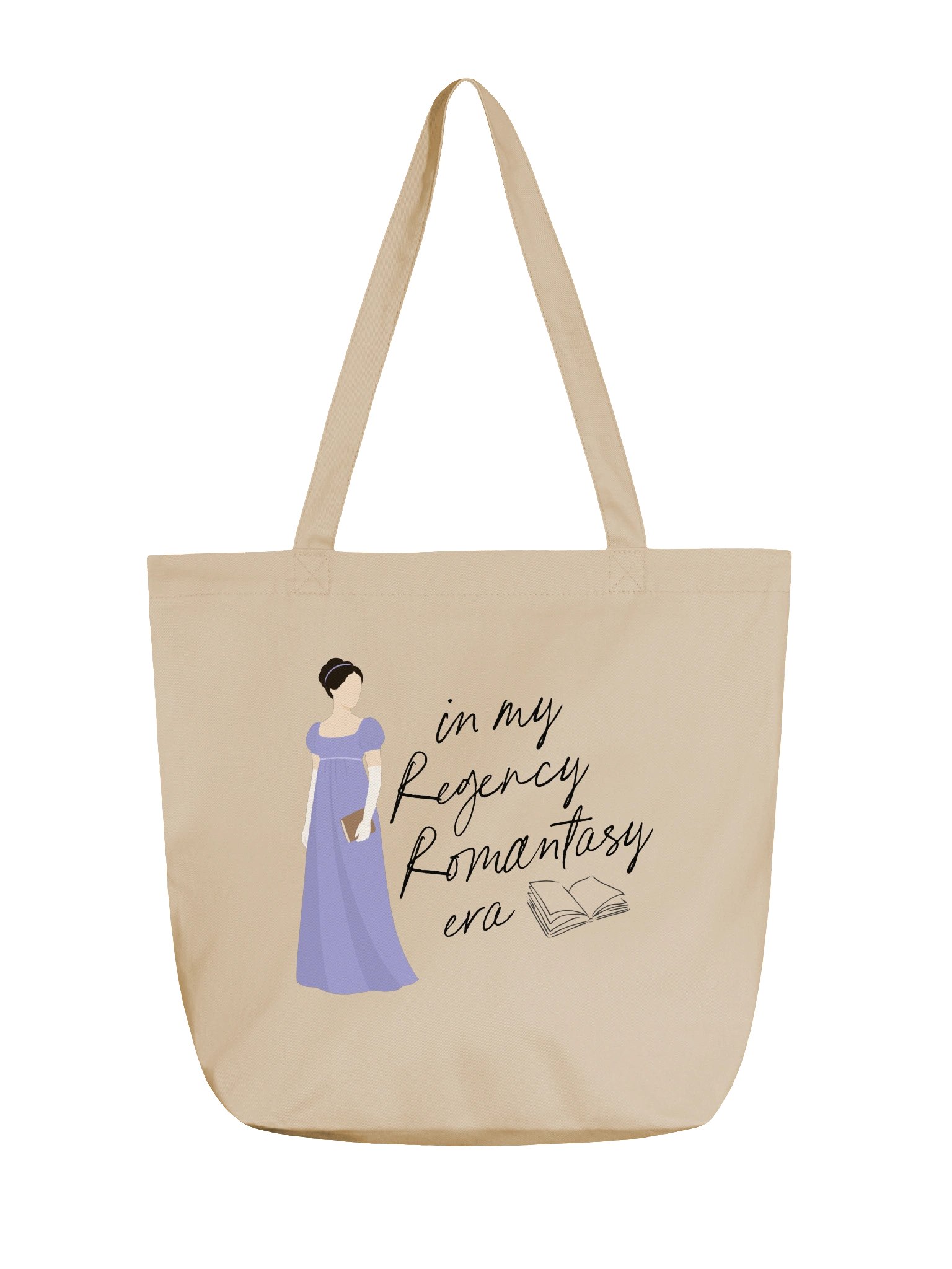 Regency Romantasy Era Econscious Tote Bag | PURPLE product image (1)
