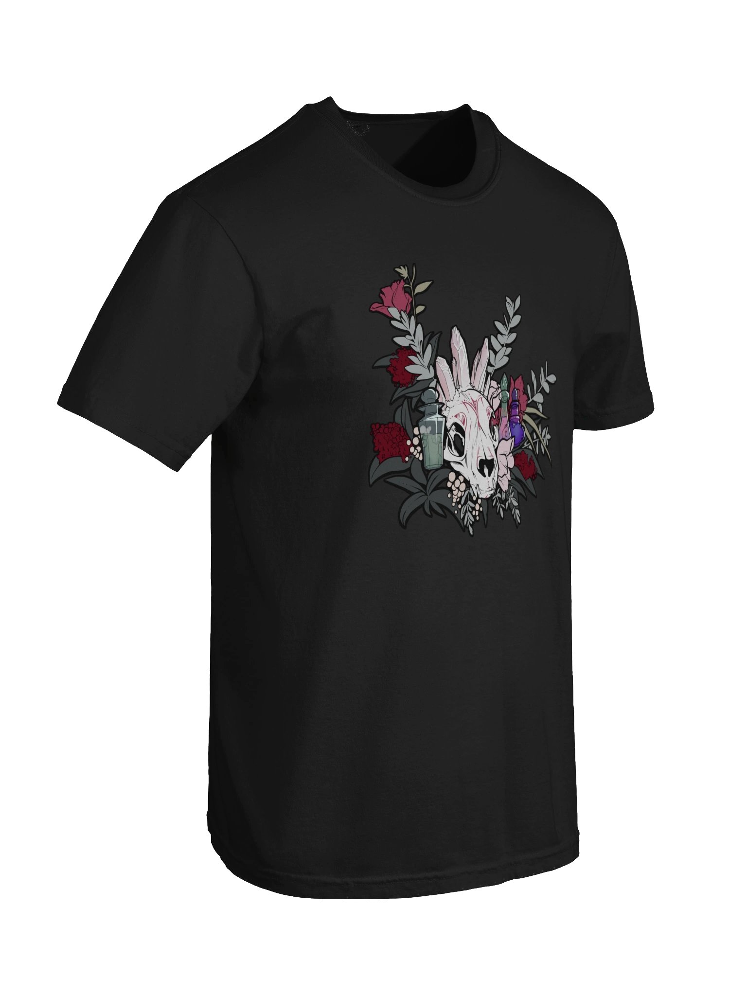 Floral Skull || Unisex T-Shirt product image (6)