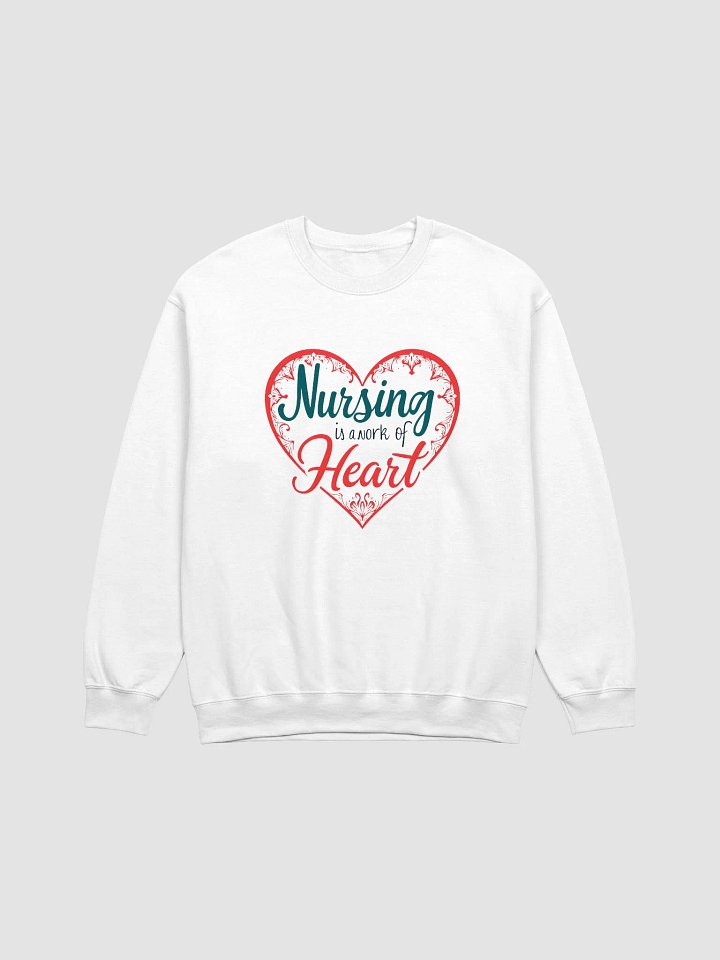 Heartfelt Nursing Crewneck Sweatshirt product image (1)