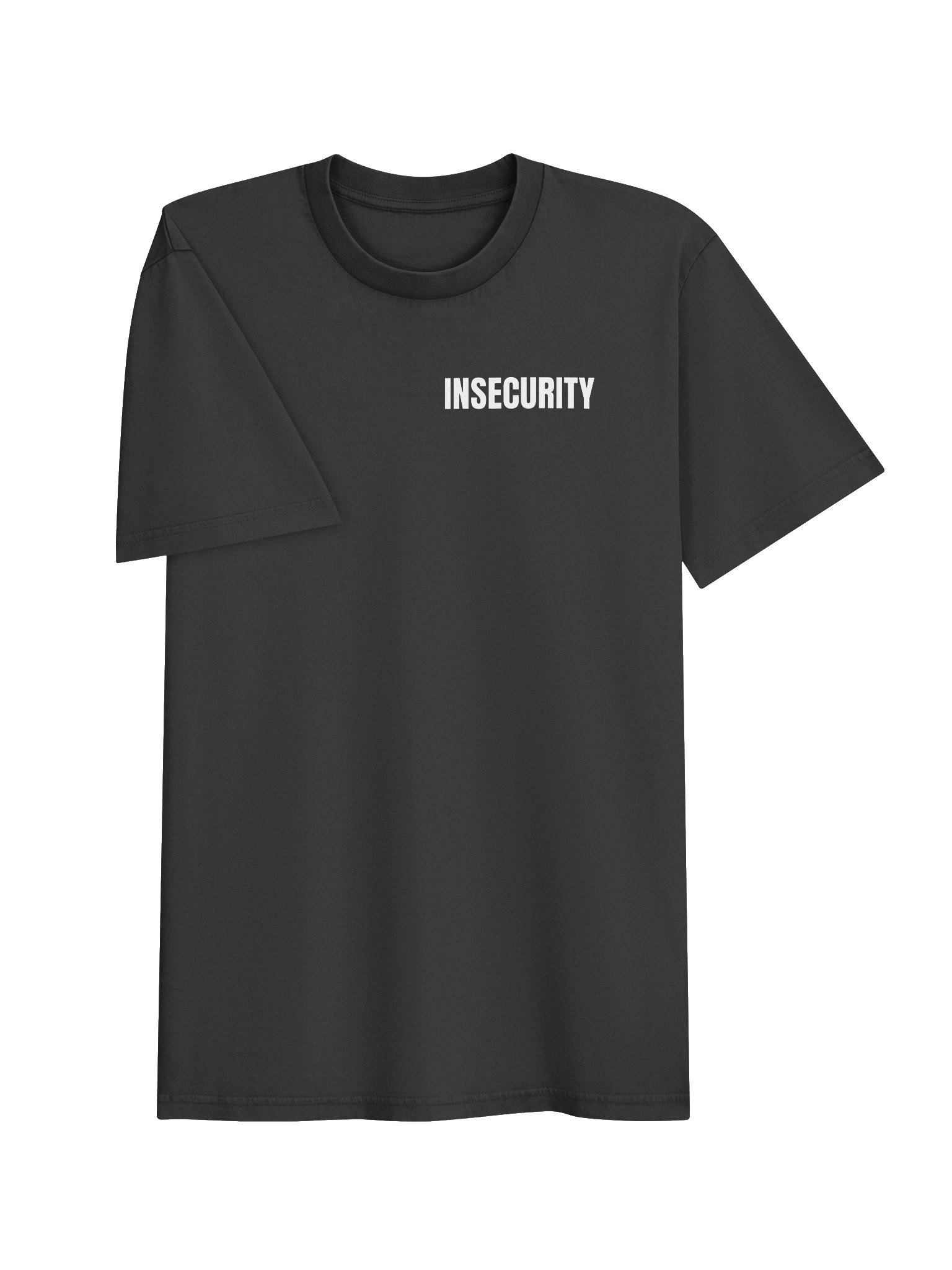 INSECURITY Black Statement Tee product image (7)