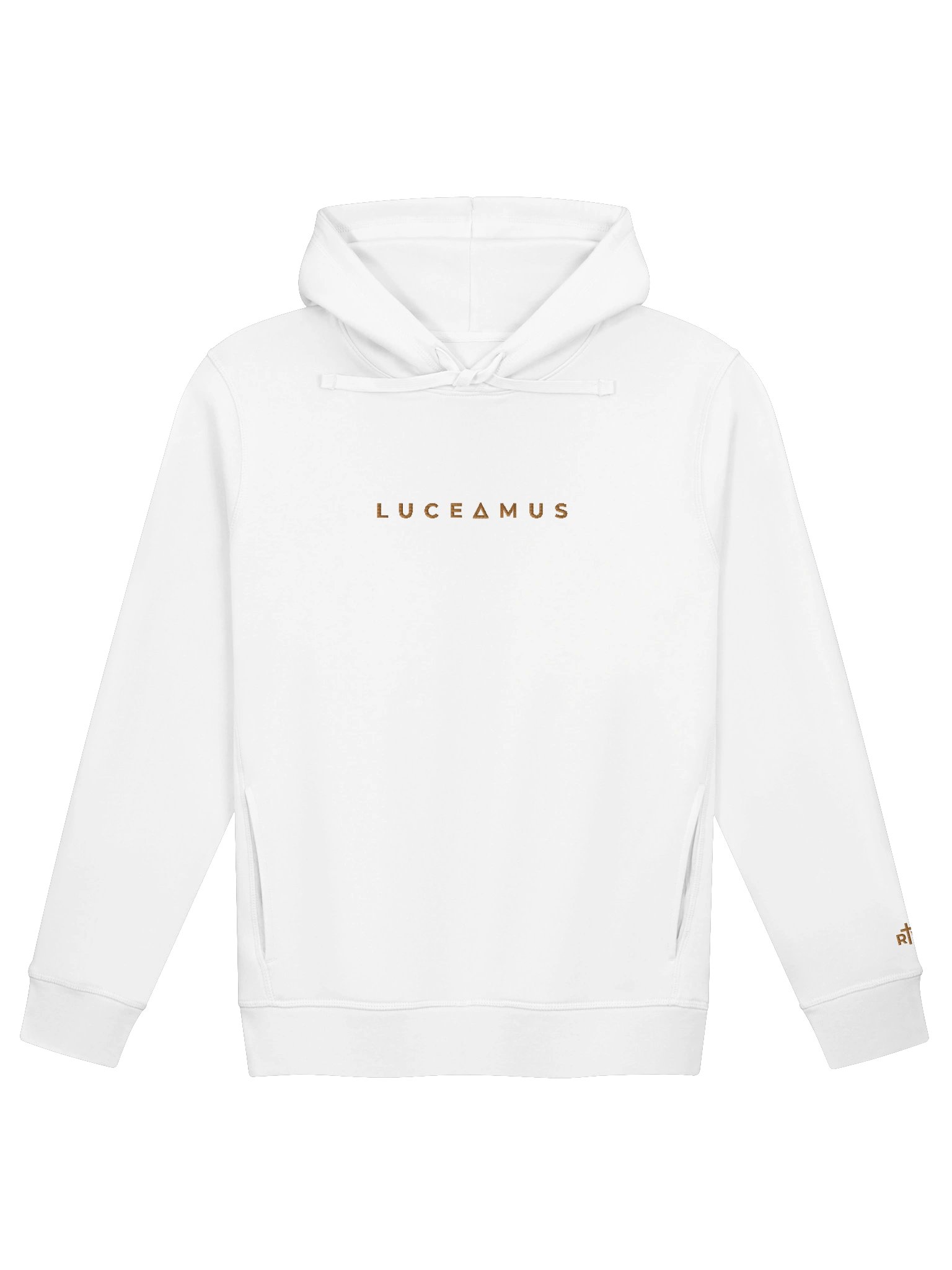 LUCEAMUS ORGANIC-BLEND SIDE-POCKET UNISEX HOODIE product image (2)
