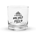 Wag Wild &amp; Free Rock Glass