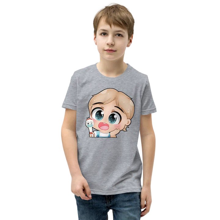 Nephew forky Bella+Canvas Youth Short Sleeve T-Shirt product image (6)