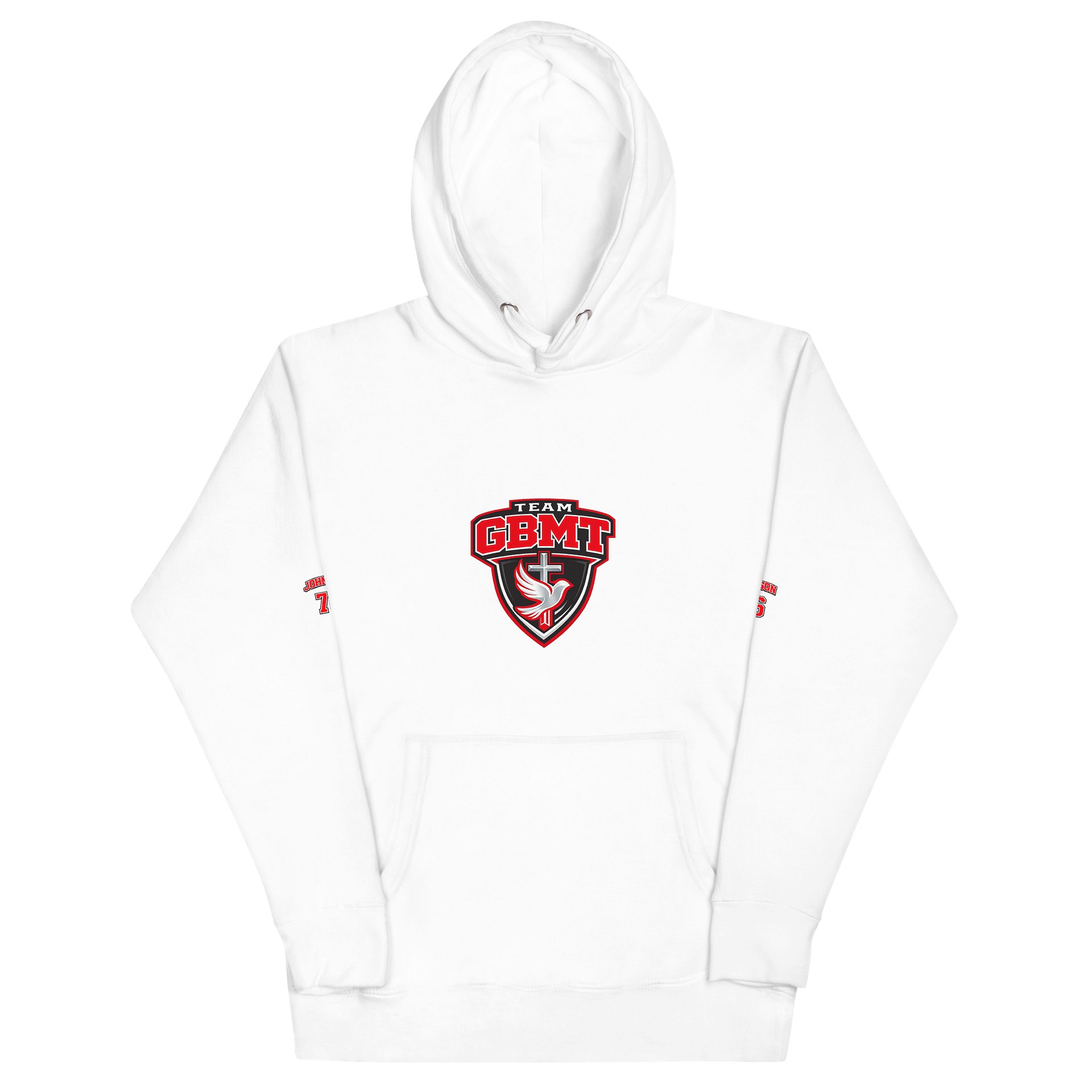 TEAM GBMT White Signature Hoodie product image (3)