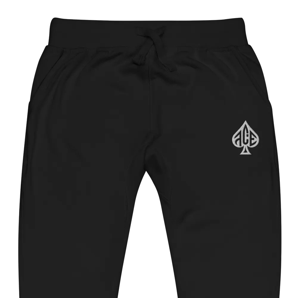 Ace Black/White Logo Joggers (FE) product image (2)