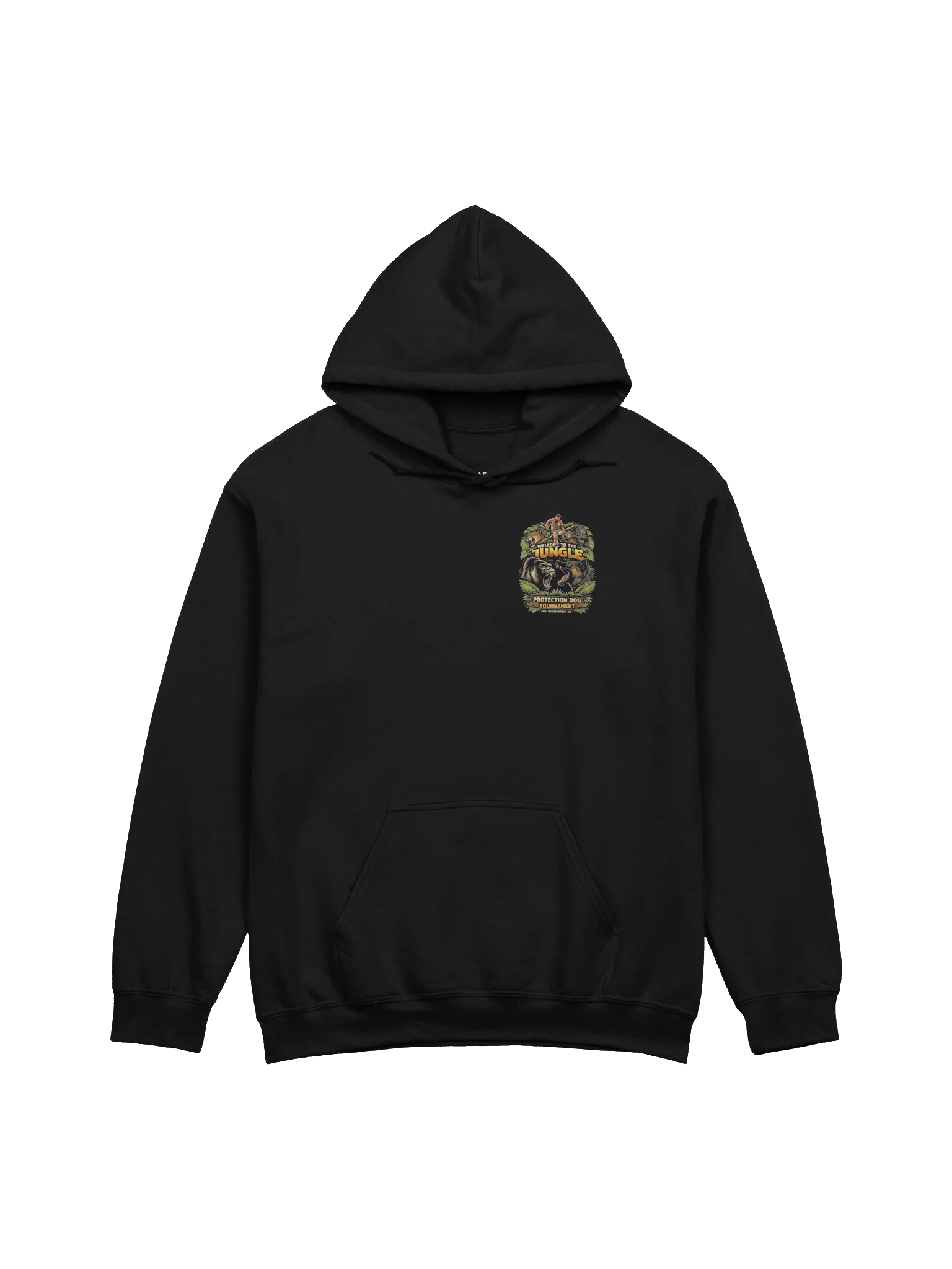 Welcome to the Jungle - Back and Chest Print Hoodie product image (2)