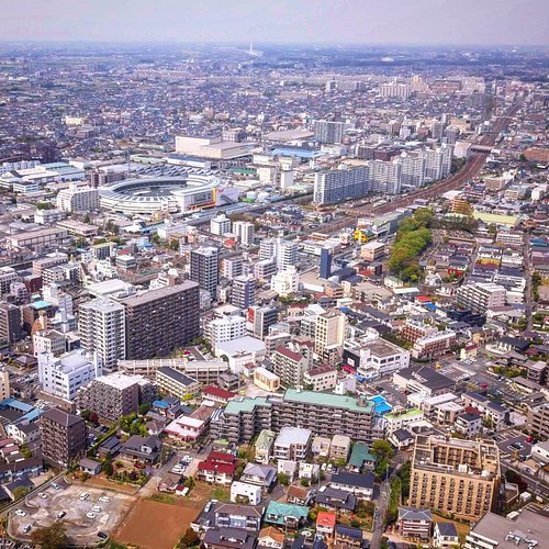 It's been over a year since I got my drone up in the air. This is the Matsudo area, northeast of Tokyo, in Chiba prefecture.
...
