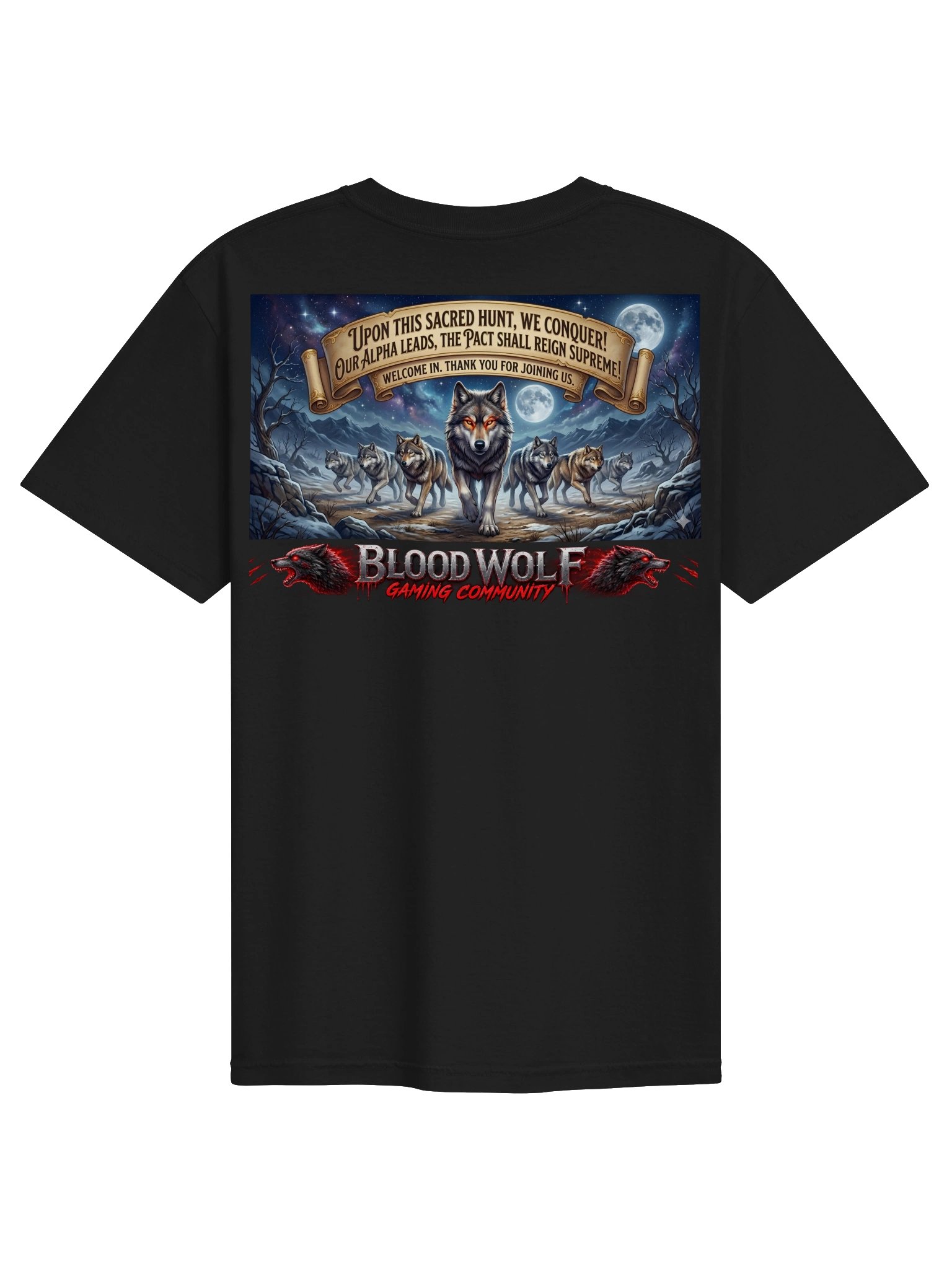 Fueled by Coffee Wolf Tee product image (16)