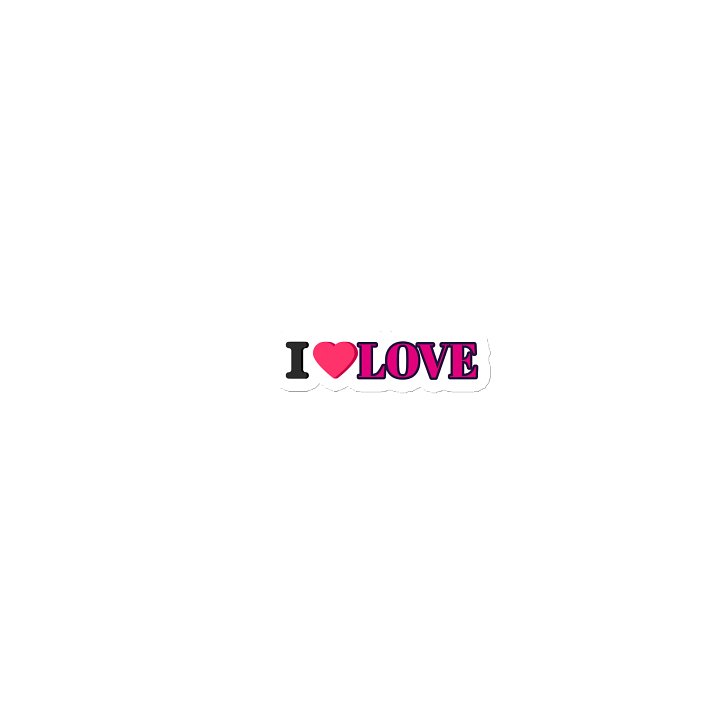 I Heart Love Fridge Magnet product image (1)