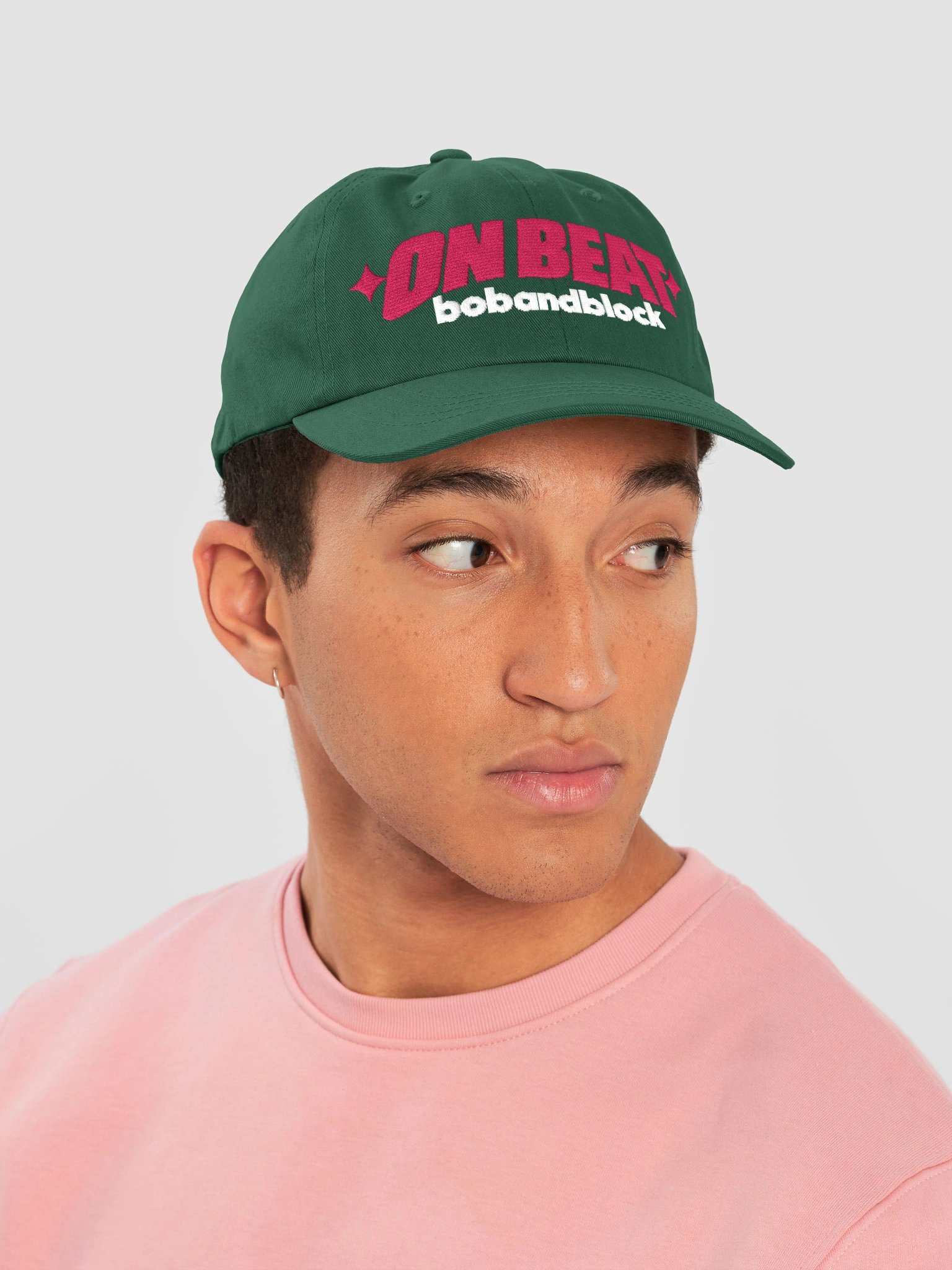 On Beat Embroidered Cap product image (6)