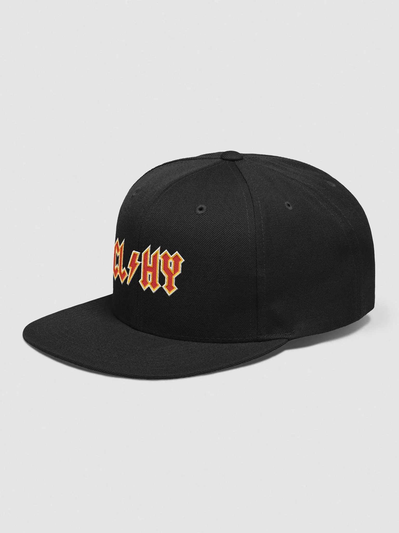 CLHY Logo Flat Bill Snapback Hat product image (7)