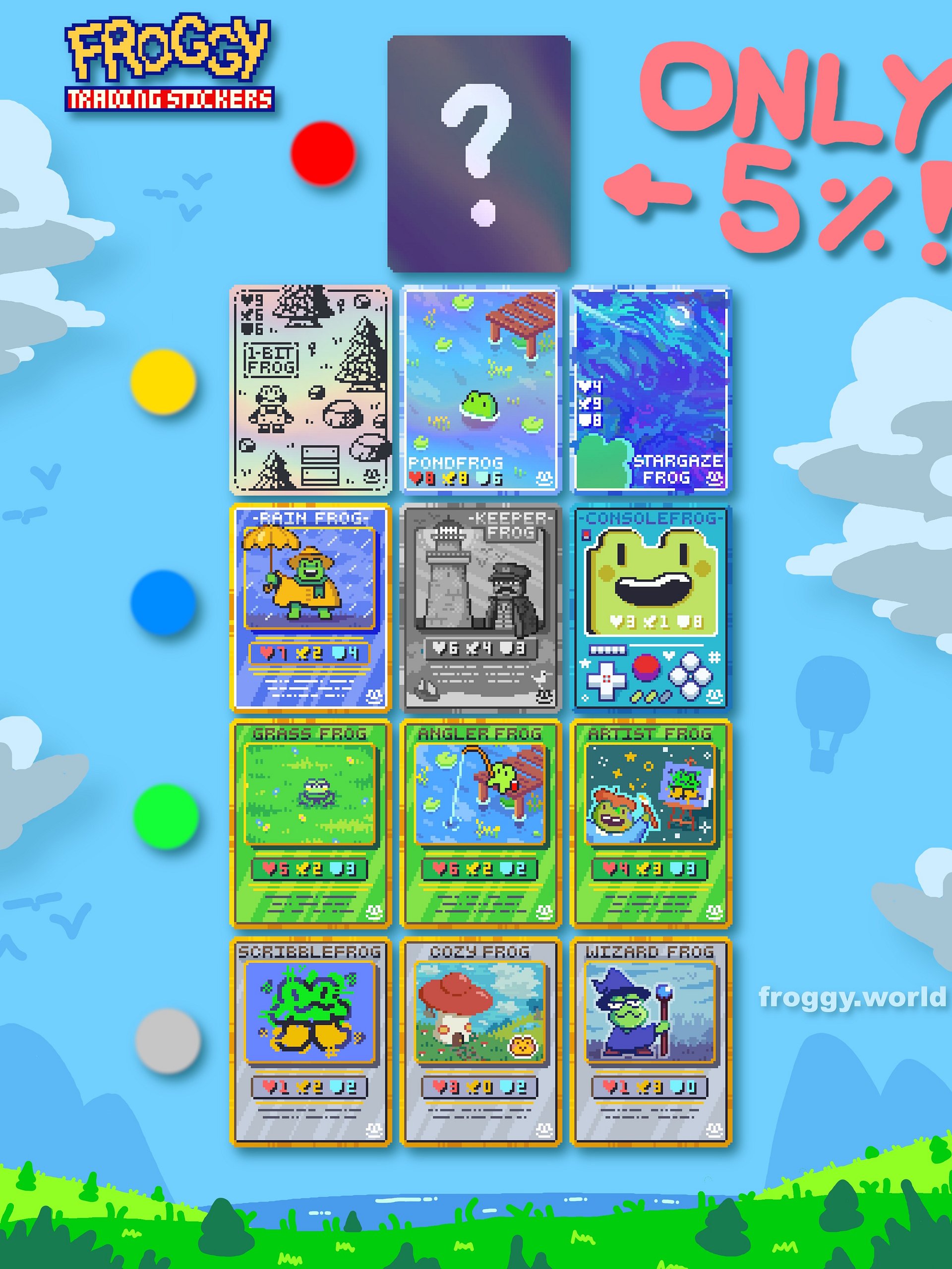 Froggy Trading Stickers product image (2)