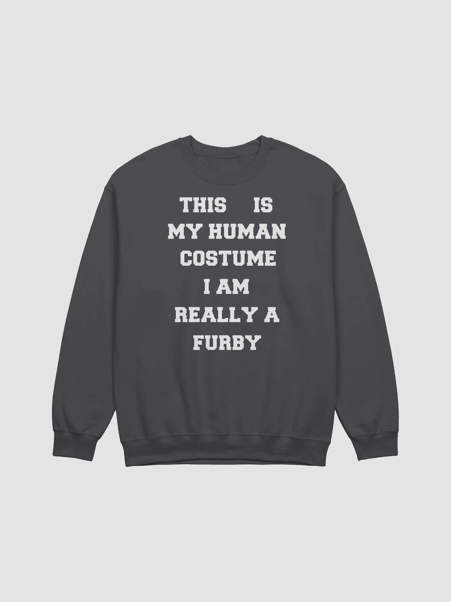 Human costume Furby edition classic sweatshirt product image (2)