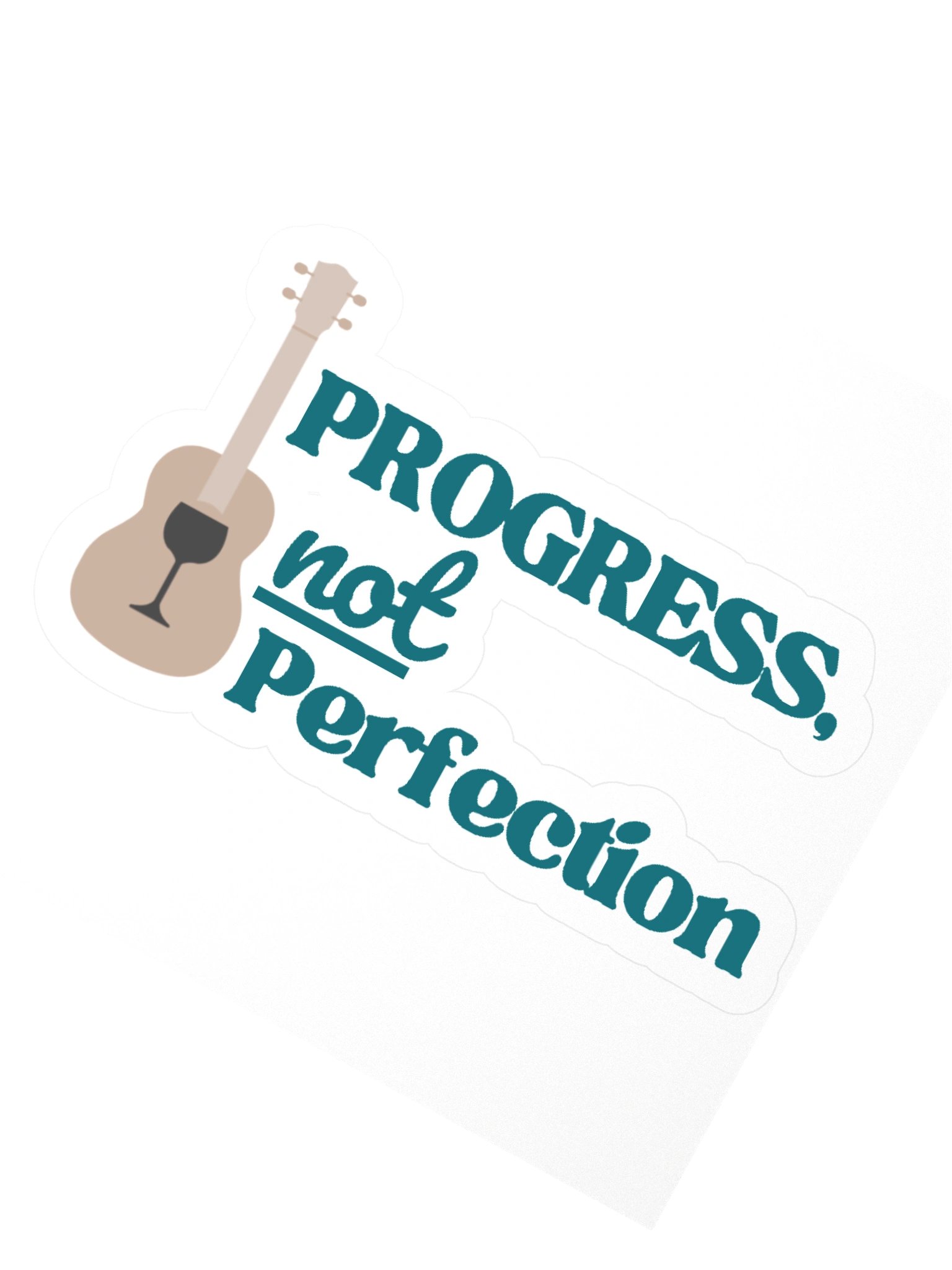 Progress Not Perfection Sticker product image (5)