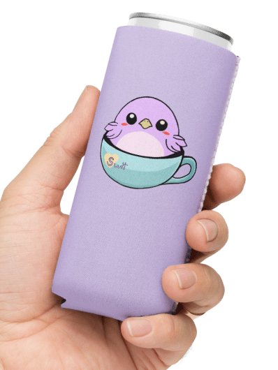 Swit Finch Logo | Coozie Can Cooler (Slim) product image (1)