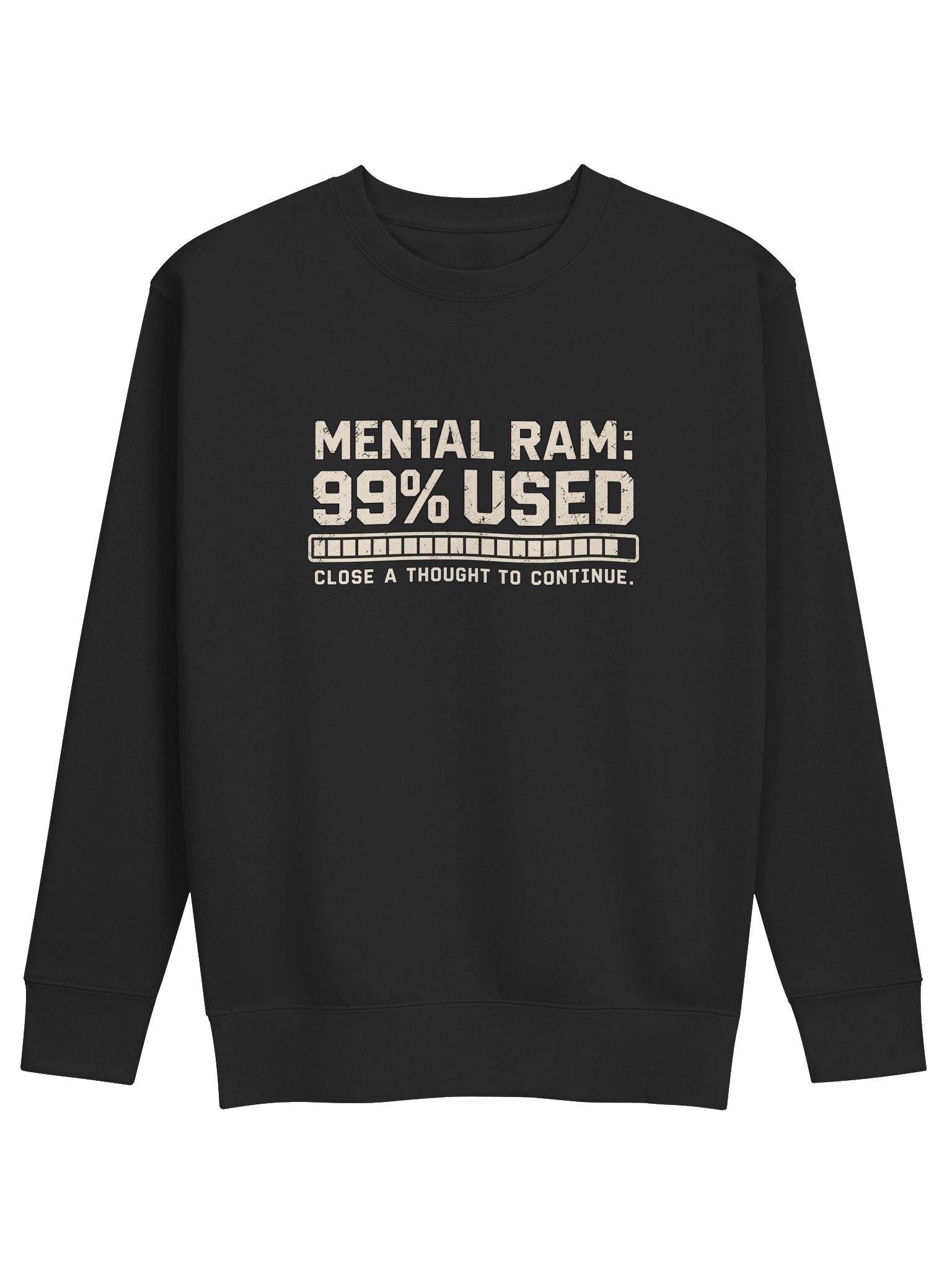 ADHD Neurodivergent Sweatshirt | Mental RAM 99% Used | Cotton Heritage Sweatshirt product image (22)
