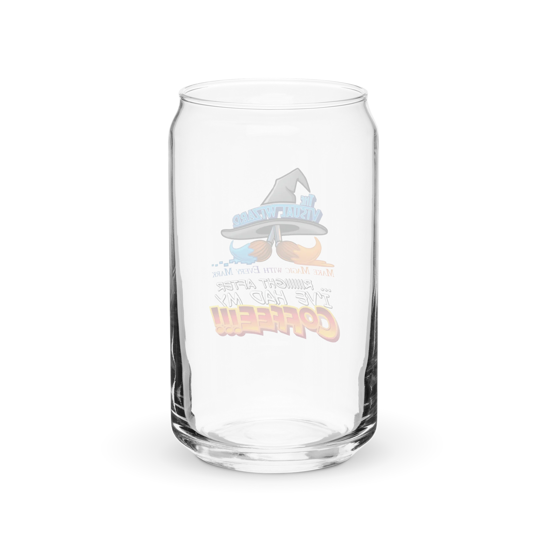 The Viz Wiz Needs Coffee First Cold Brew Glass product image (6)