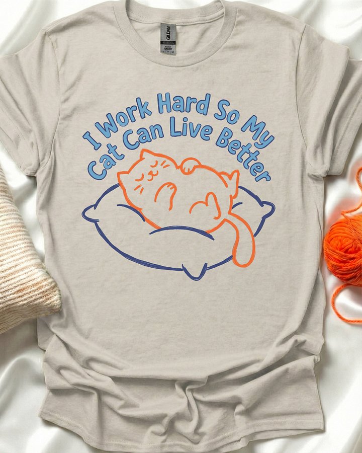 Cat Lover Cute T-Shirt product image (1)