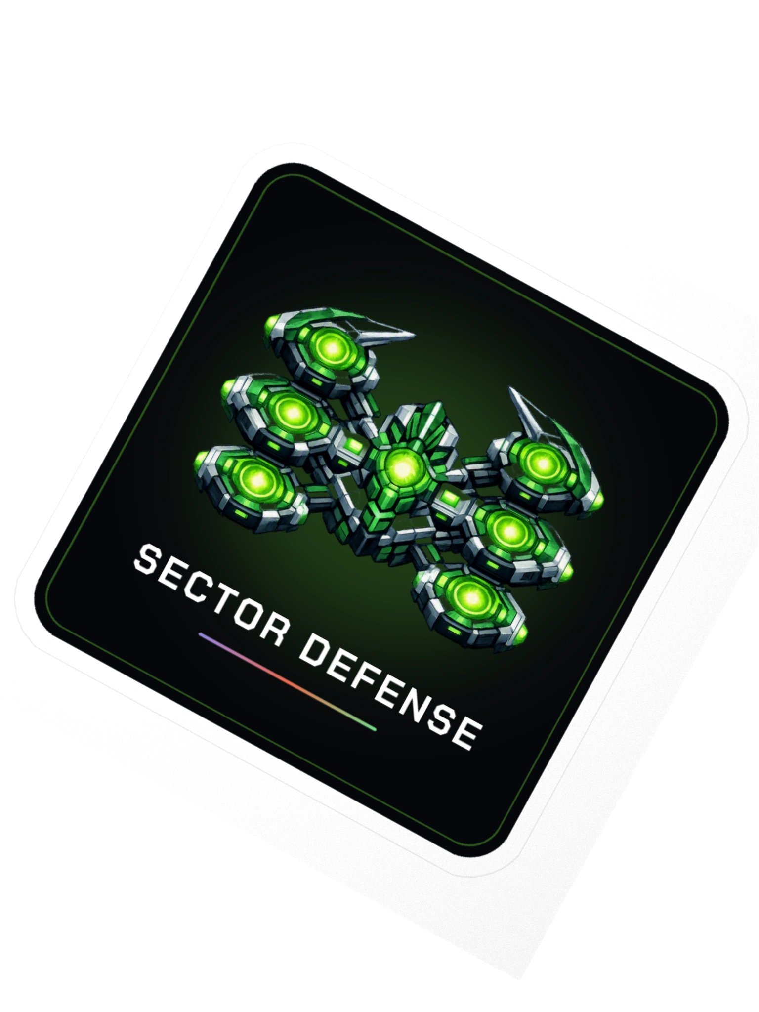 Sector Defense Jade Seraph Sticker product image (2)
