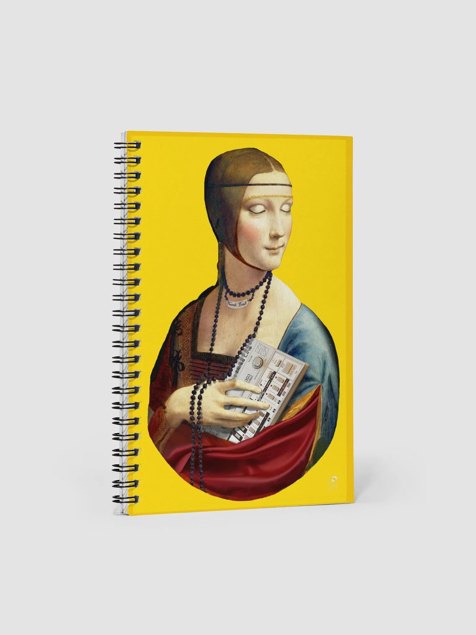 tb-3-0-3 Chill-out Lady by Frank Fonik, EDM Techno Spiral Notebook product image (4)