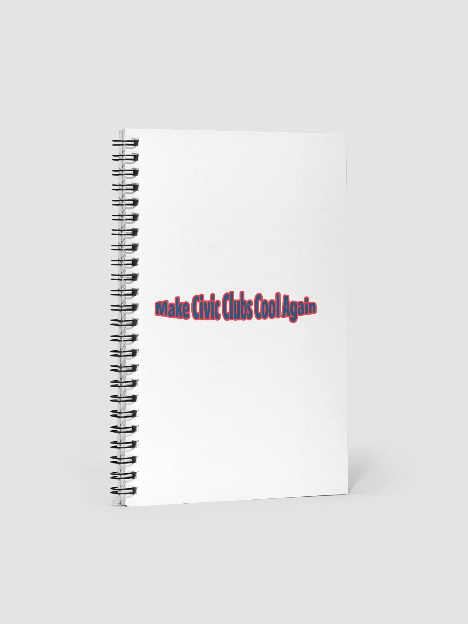 Make Civic Clubs Cool Again™ The Cool Notebook product image (1)
