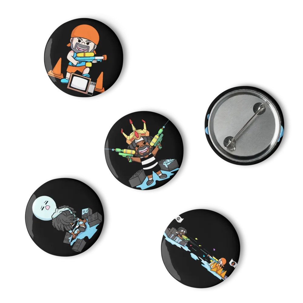 Hydrate War!!! (Pin Set) product image (2)