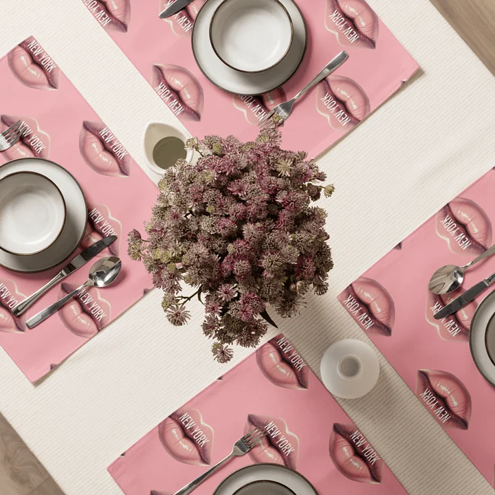 NEW YORK LIPS PLACEMAT SET OF 4 product image (1)
