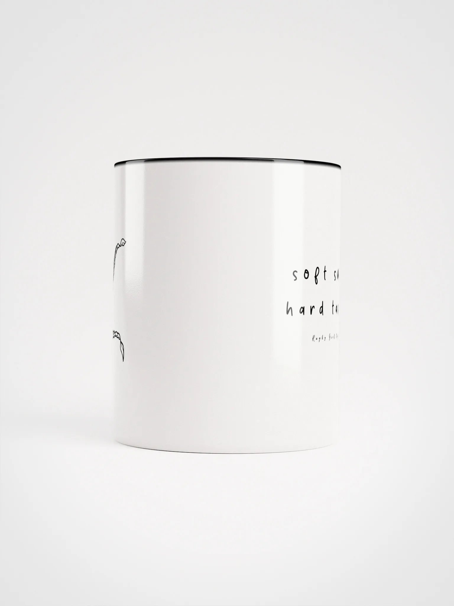 SOFT SMILES - HARD TACKLES Ceramic Mug product image (38)