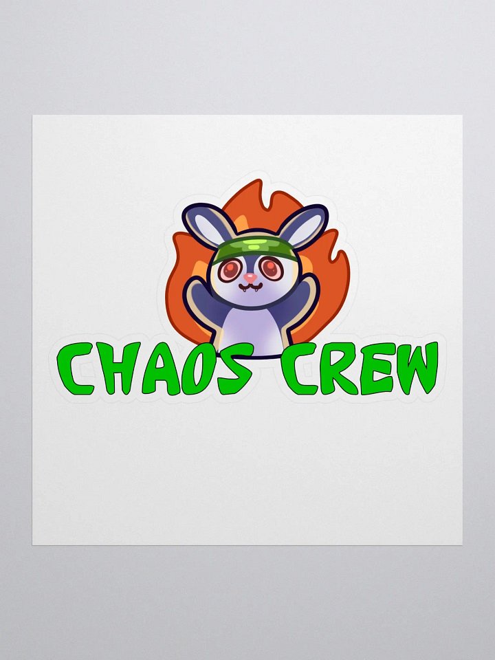 Chaos Crew Sticker product image (1)