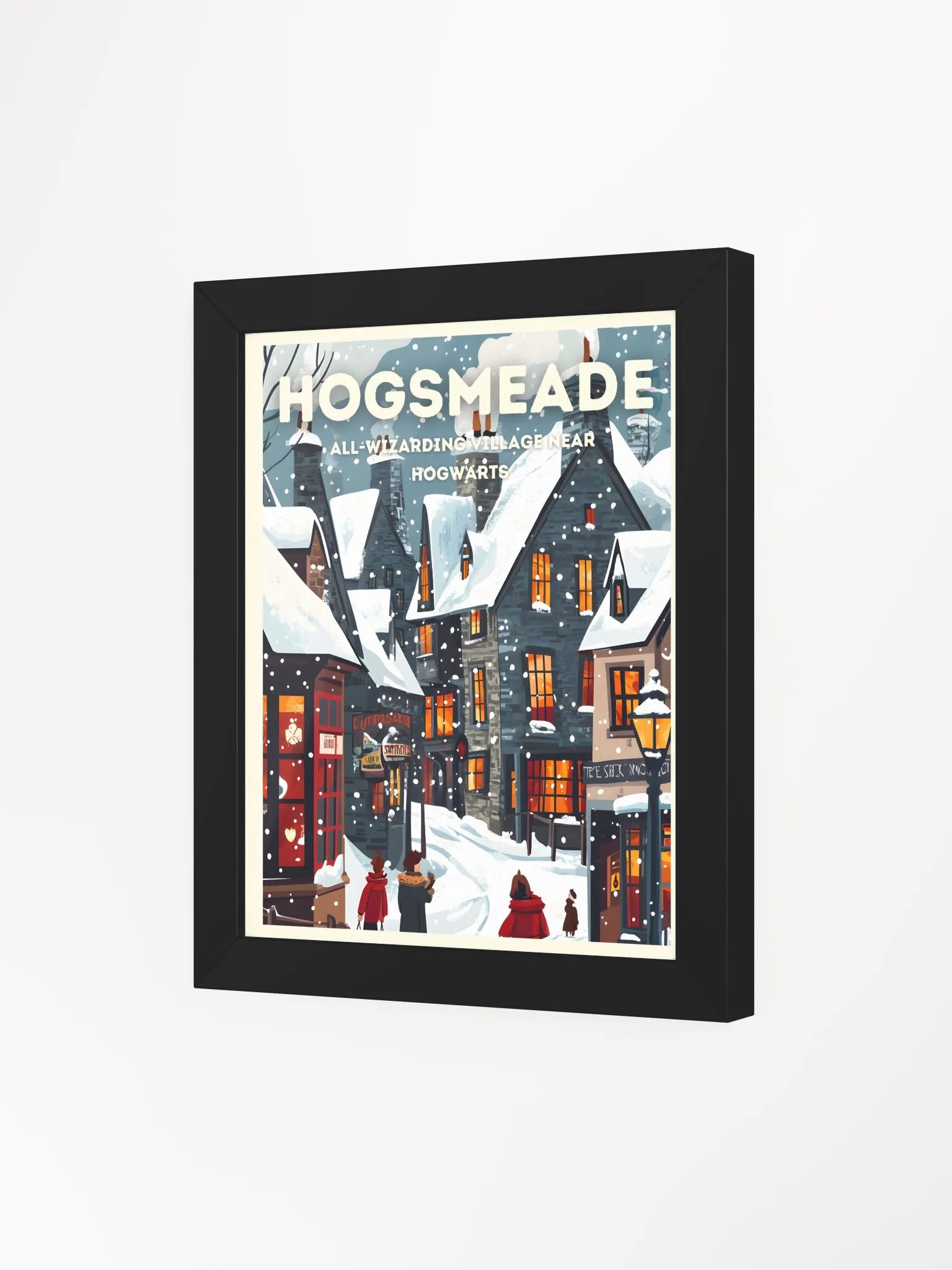 Magical Village Vintage Travel Poster product image (3)